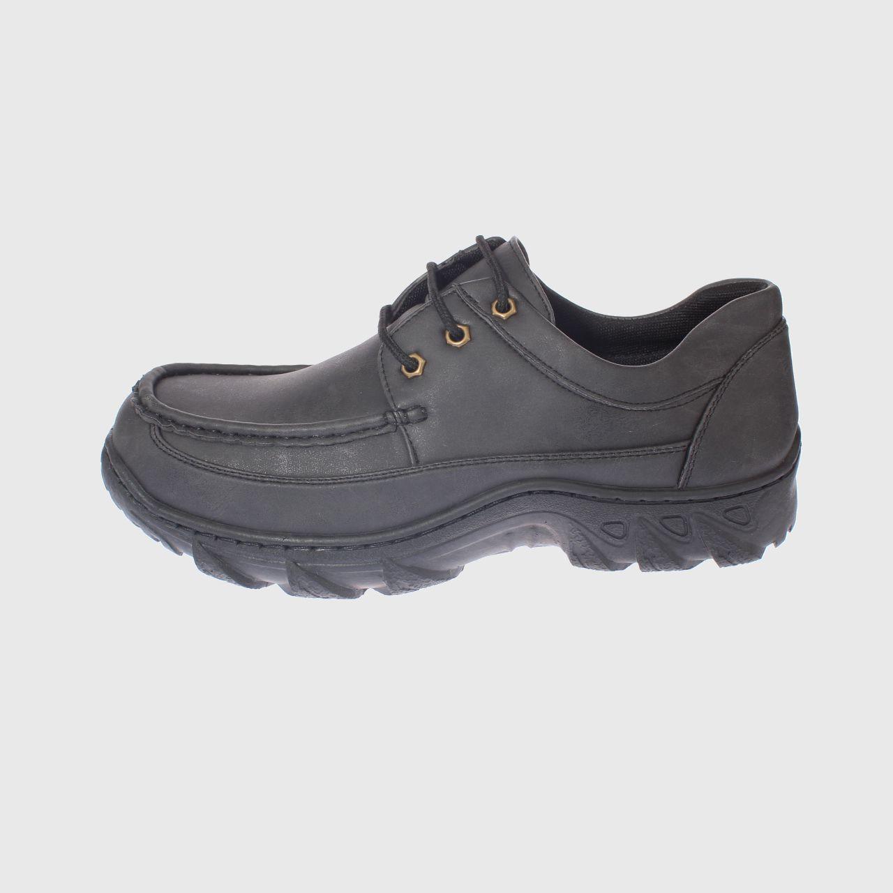 Zapato Casual Negro Vía franca Hombre-1