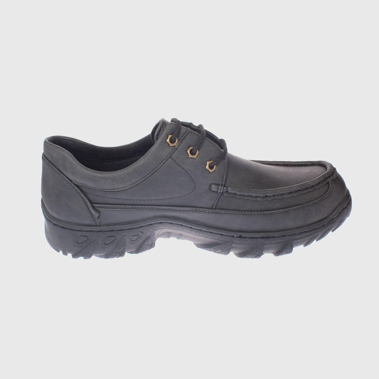 Zapato Casual Negro Vía franca Hombre-3