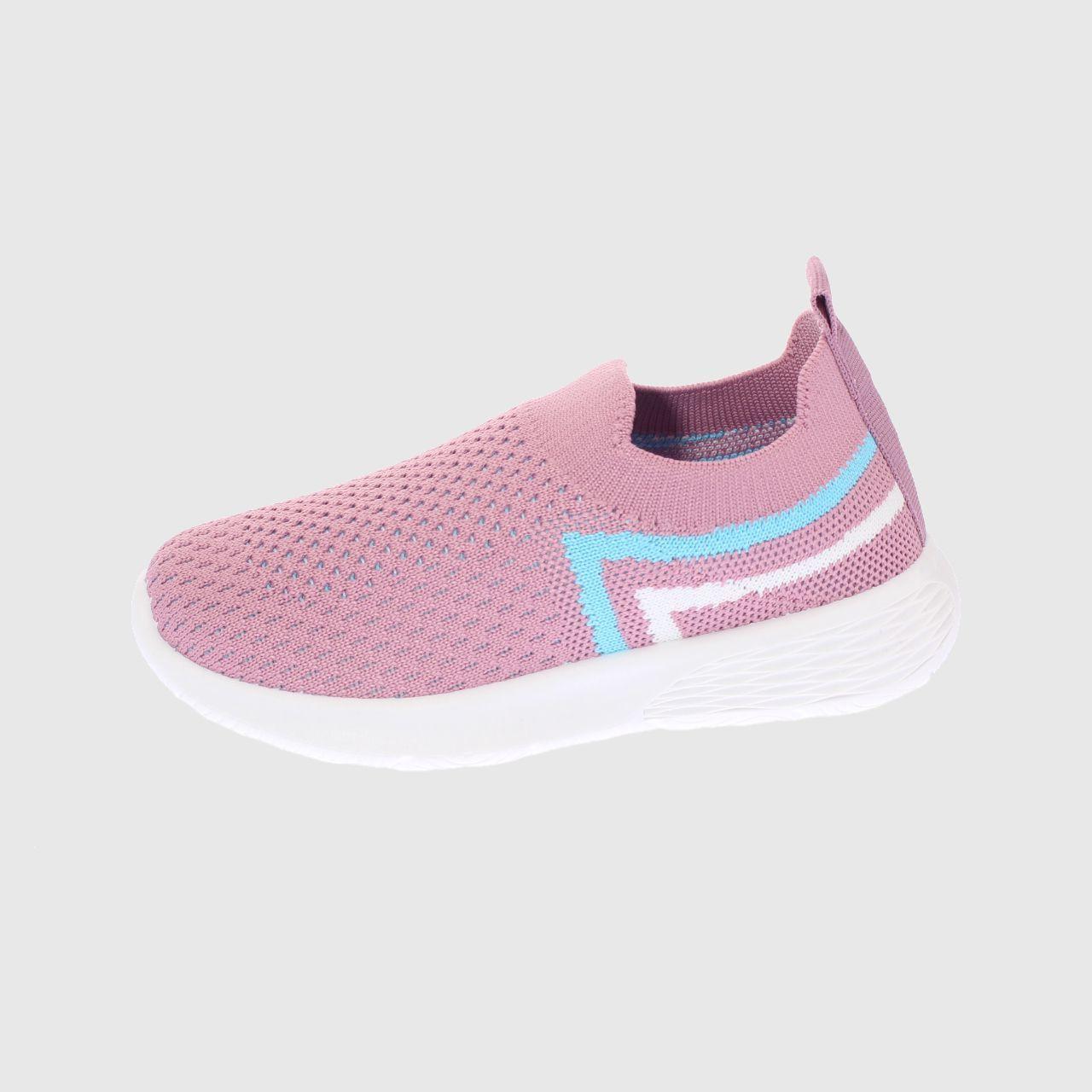 Zapatilla Rosado Vía Franca Niña-4