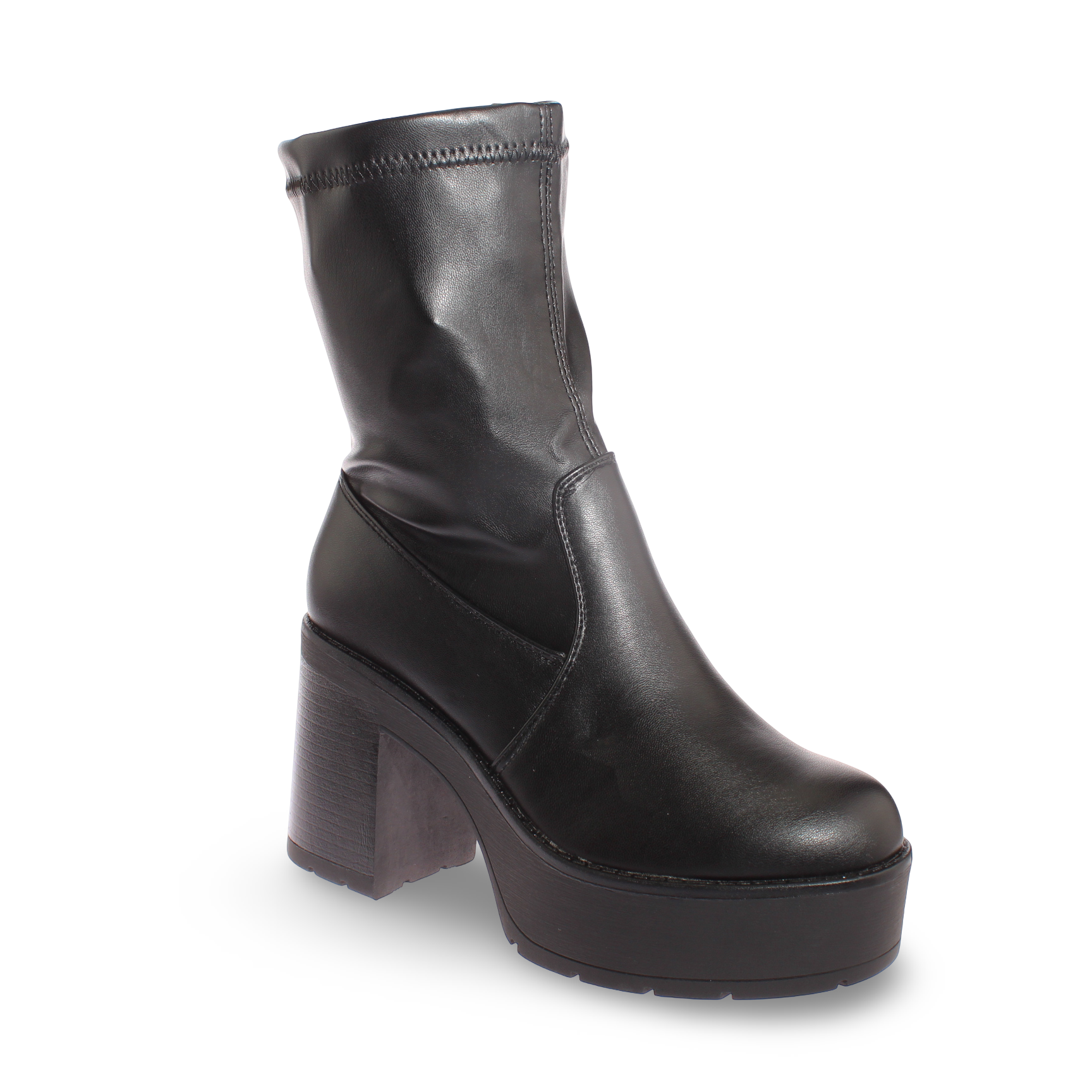 Botín Negro Vía Franca Mujer Art: 5F2356BLACK-0