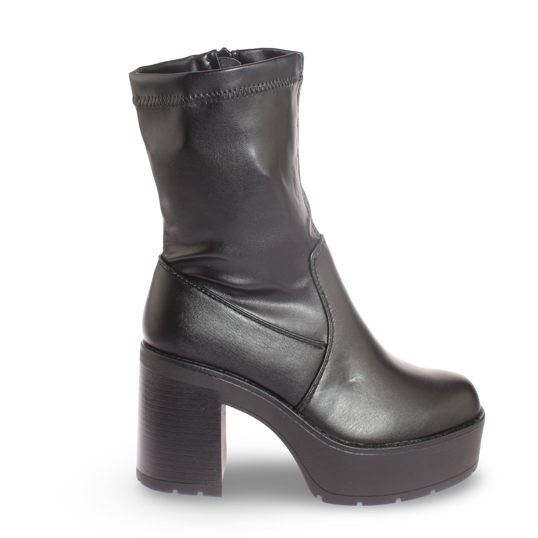 Botín Negro Vía Franca Mujer Art: 5F2356BLACK-1