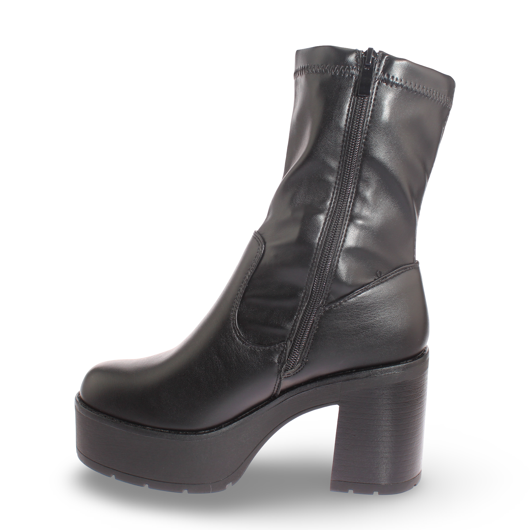 Botín Negro Vía Franca Mujer Art: 5F2356BLACK-3