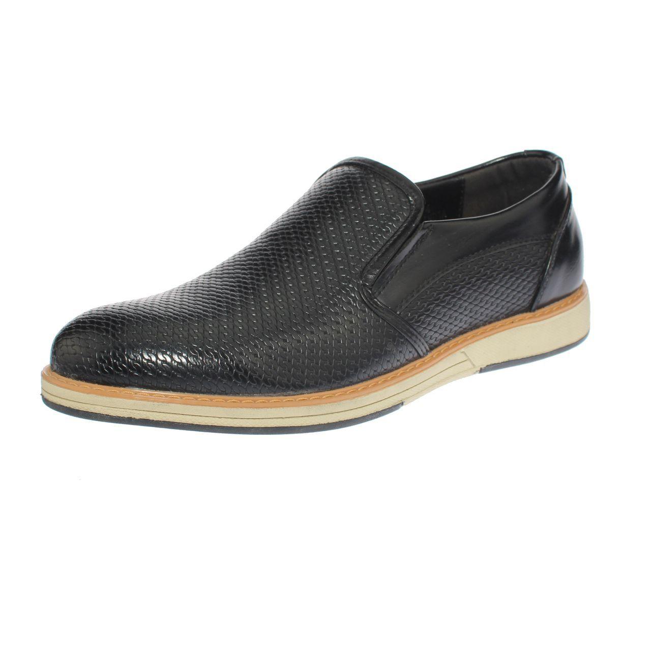 Mocasin Casual Para Hombre Color Negro-0