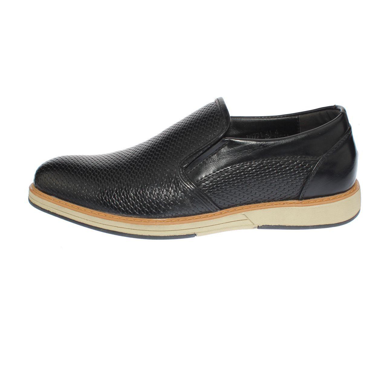 Mocasin Casual Para Hombre Color Negro-1