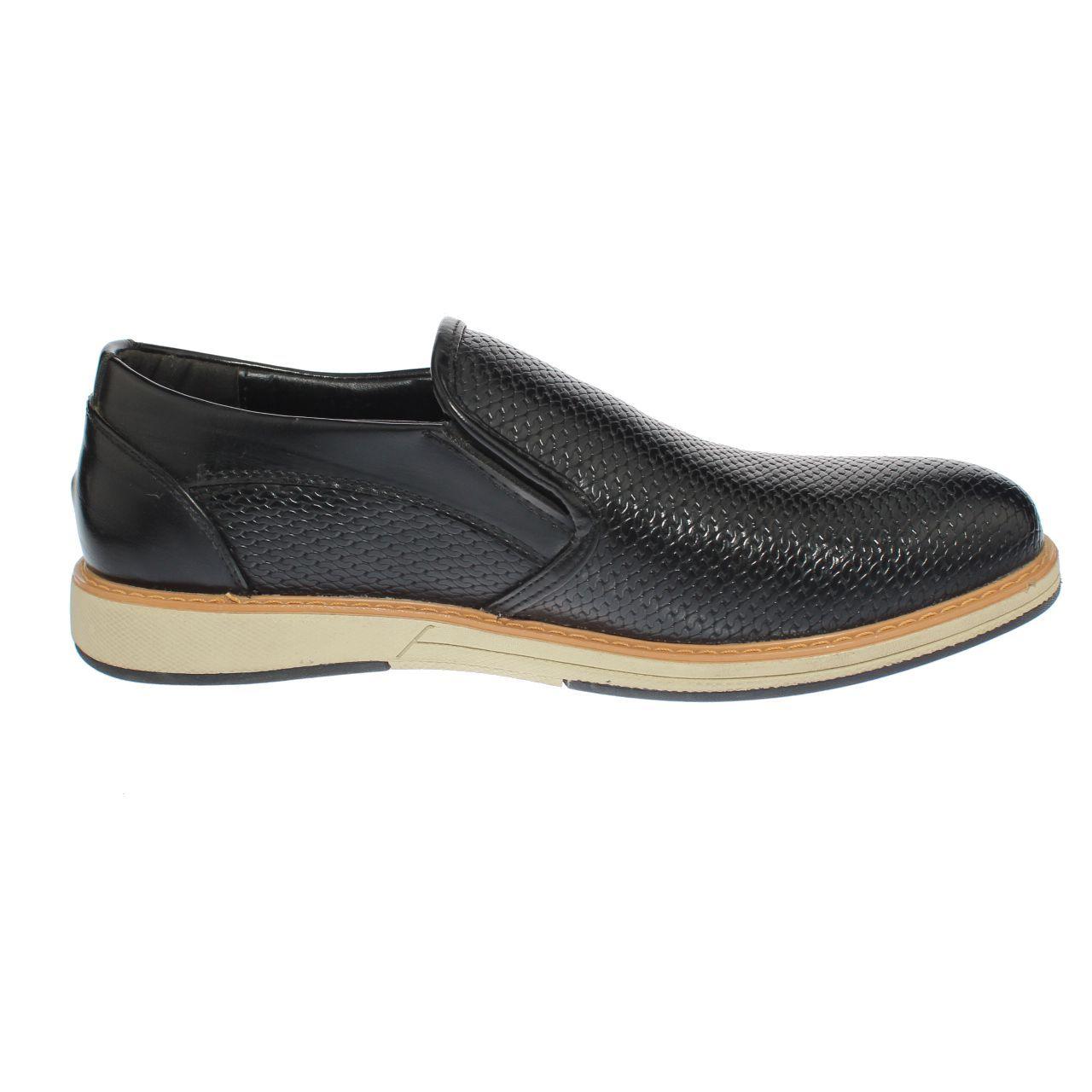 Mocasin Casual Para Hombre Color Negro-3