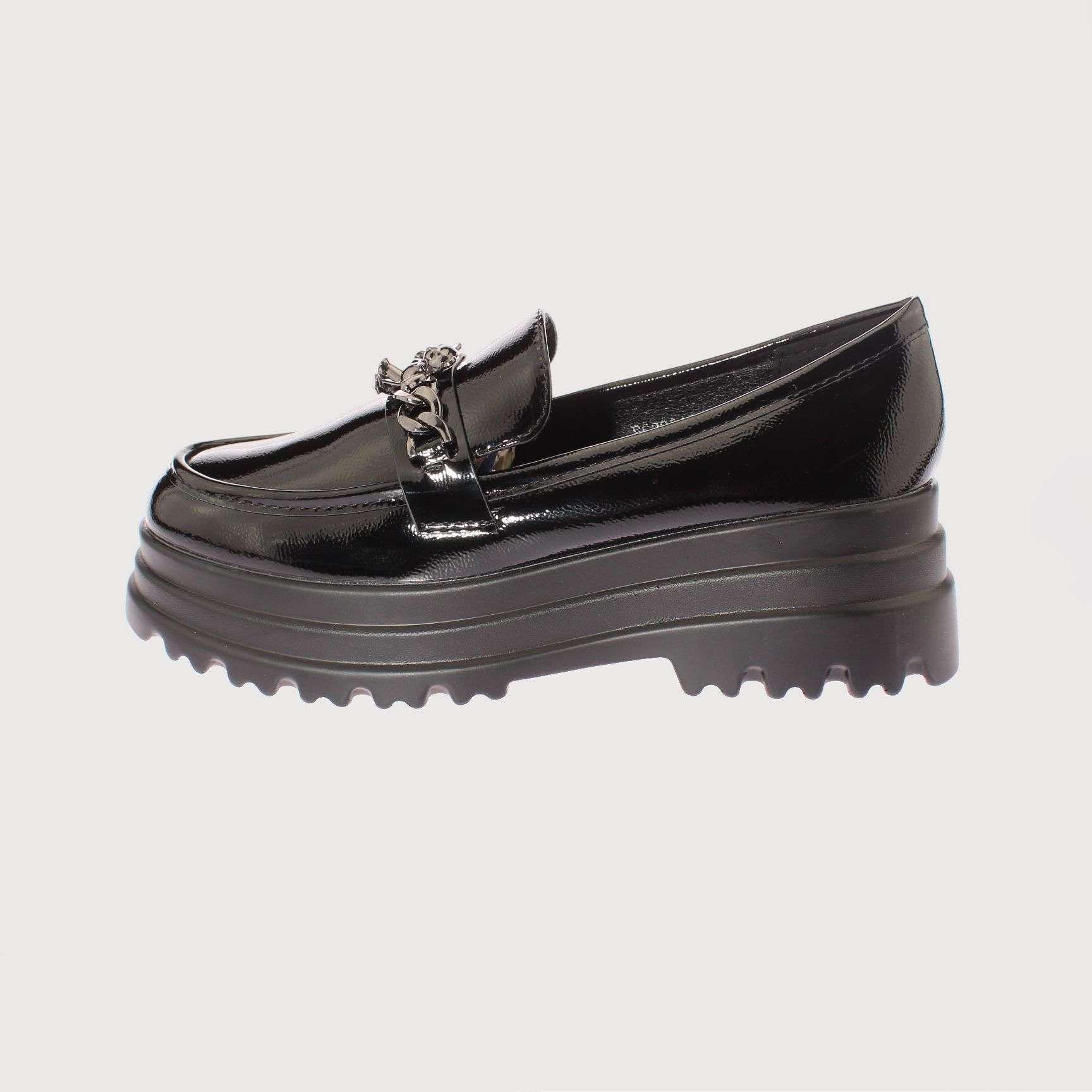 Zapato Negro Vía Franca Mujer Art: 5PG230111BLACK-1