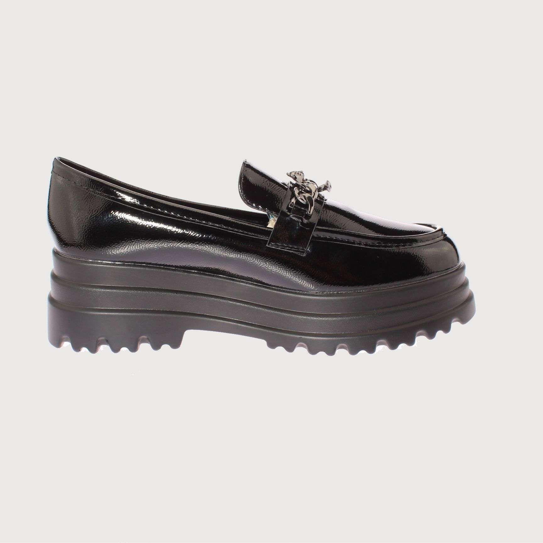 Zapato Negro Vía Franca Mujer Art: 5PG230111BLACK-3