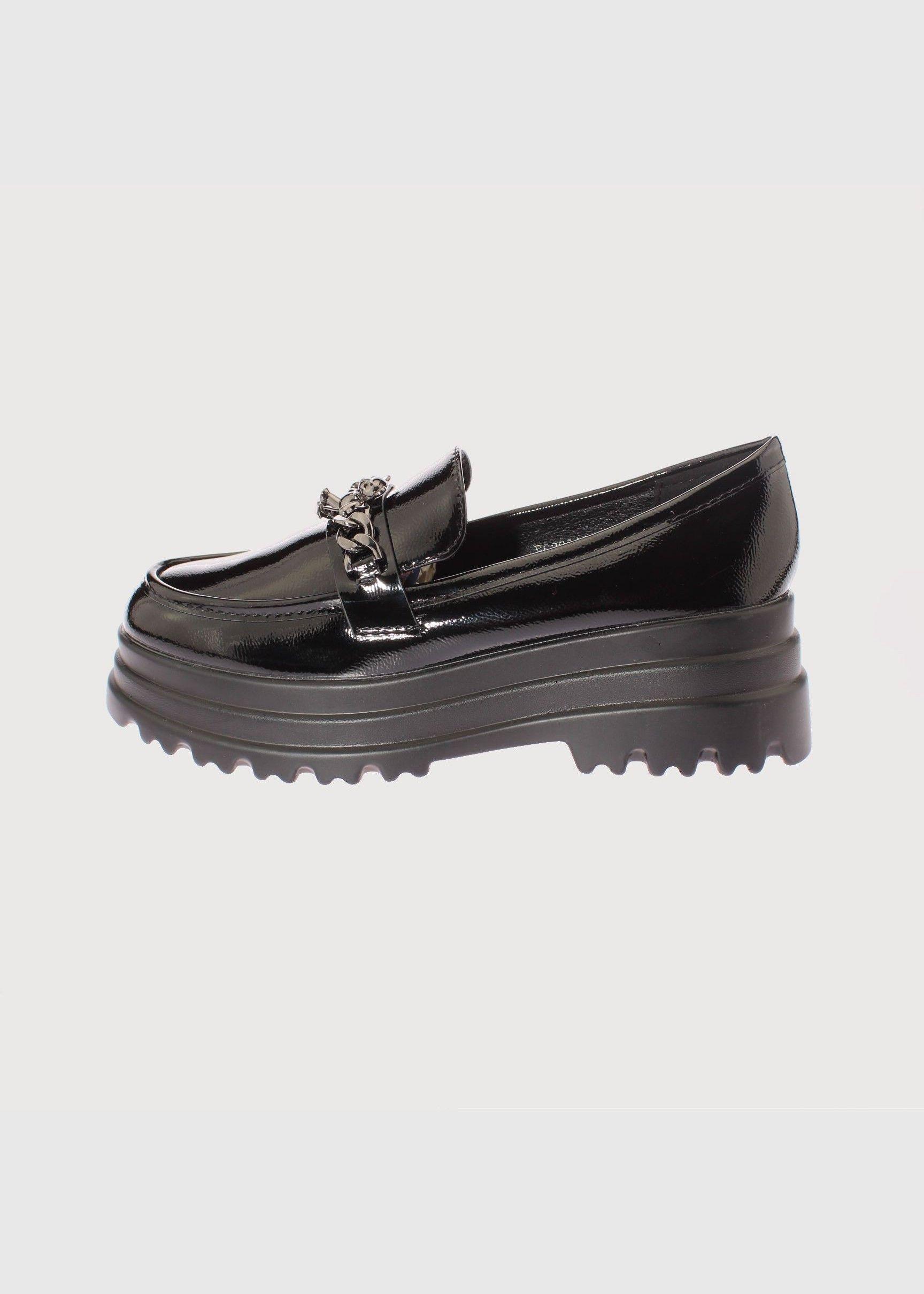 Zapato Negro Vía Franca Mujer Art: 5PG230111BLACK-1