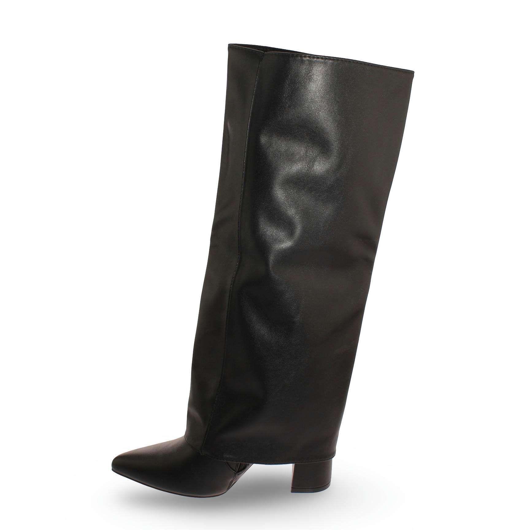 Bota 2 en 1 Negro Vía Franca Mujer Art: 5Q50NEGRO-4