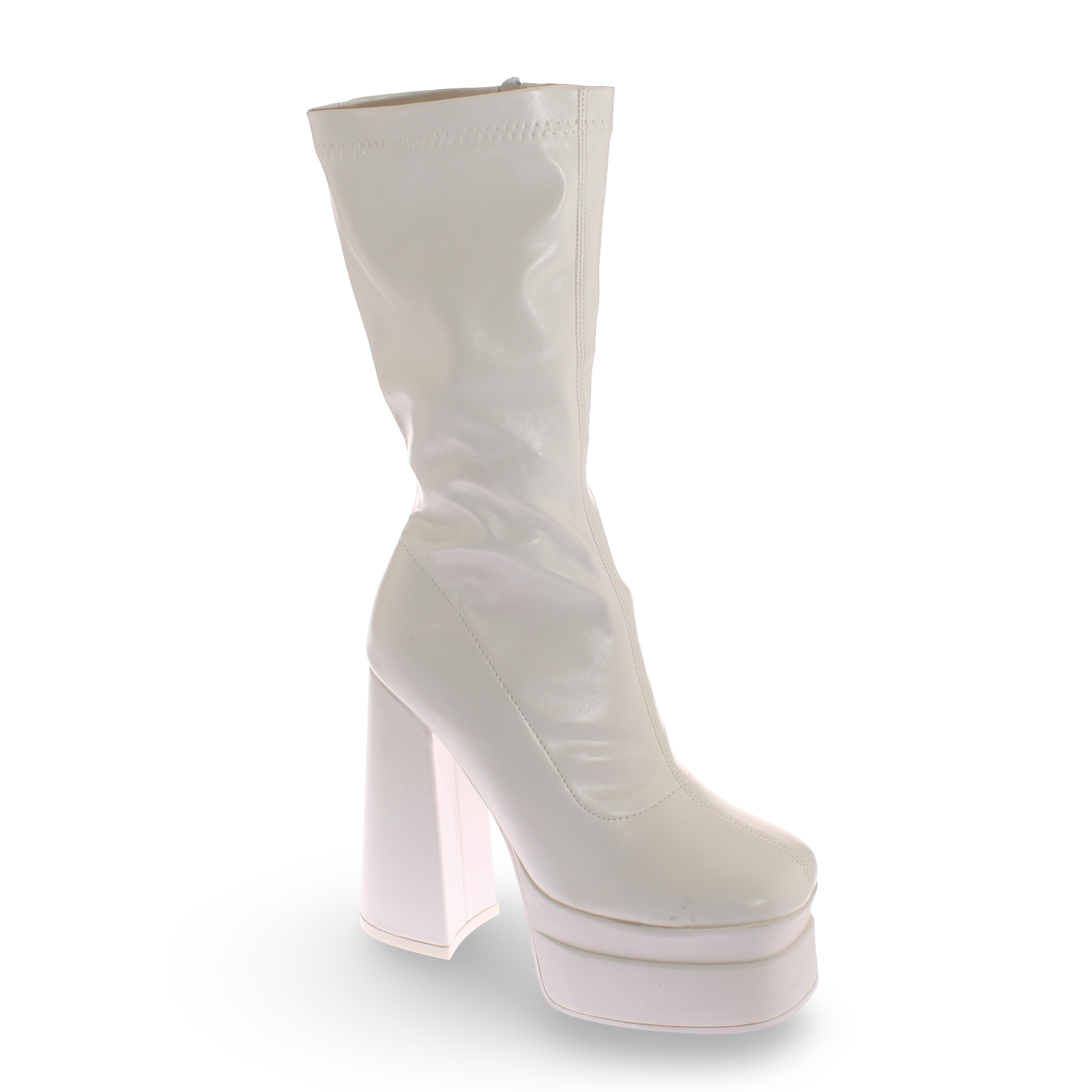 Bota Taco Blanco Vía Franca Mujer Art: 5XZN615BWHITE-0