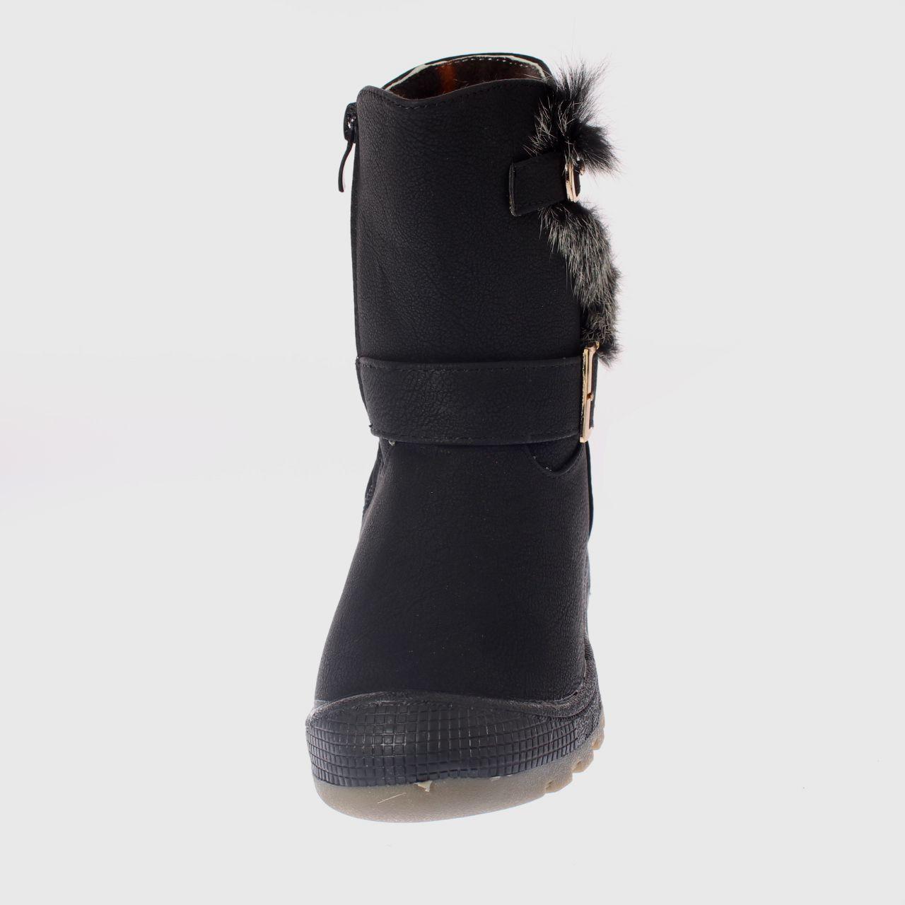 Bota Niña Negro Vía Franca Niña Art: 3ASK72909BLACK-1