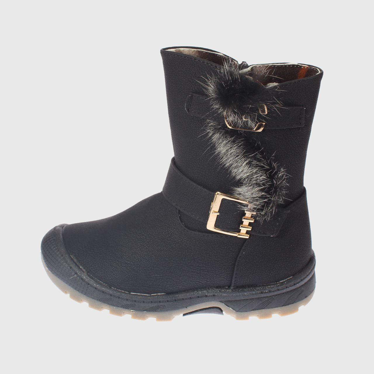 Bota Niña Negro Vía Franca Niña Art: 3ASK72909BLACK-4