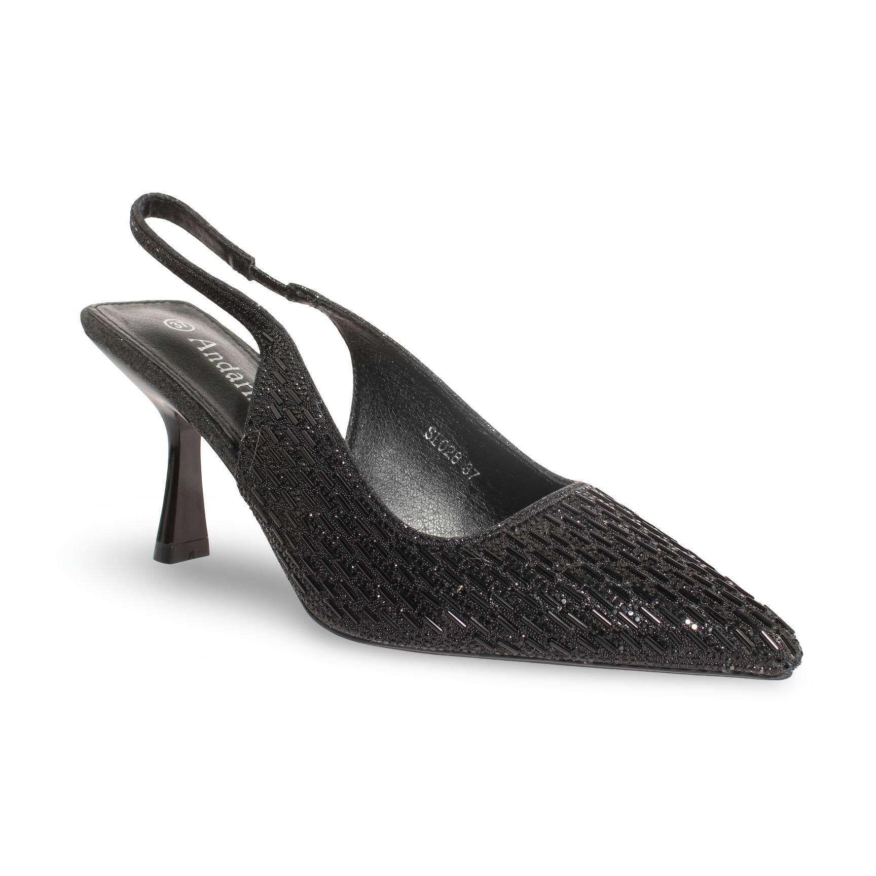Zapato Negro Vía Franca Mujer Art: 5SL028_BLACK-0