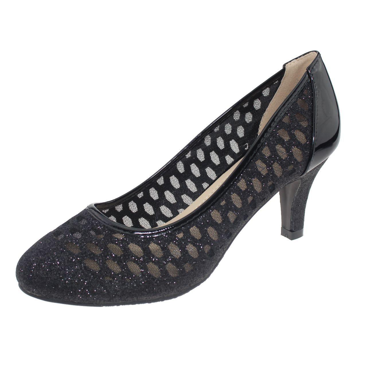 Zapato Negro Vía Franca Mujer-0