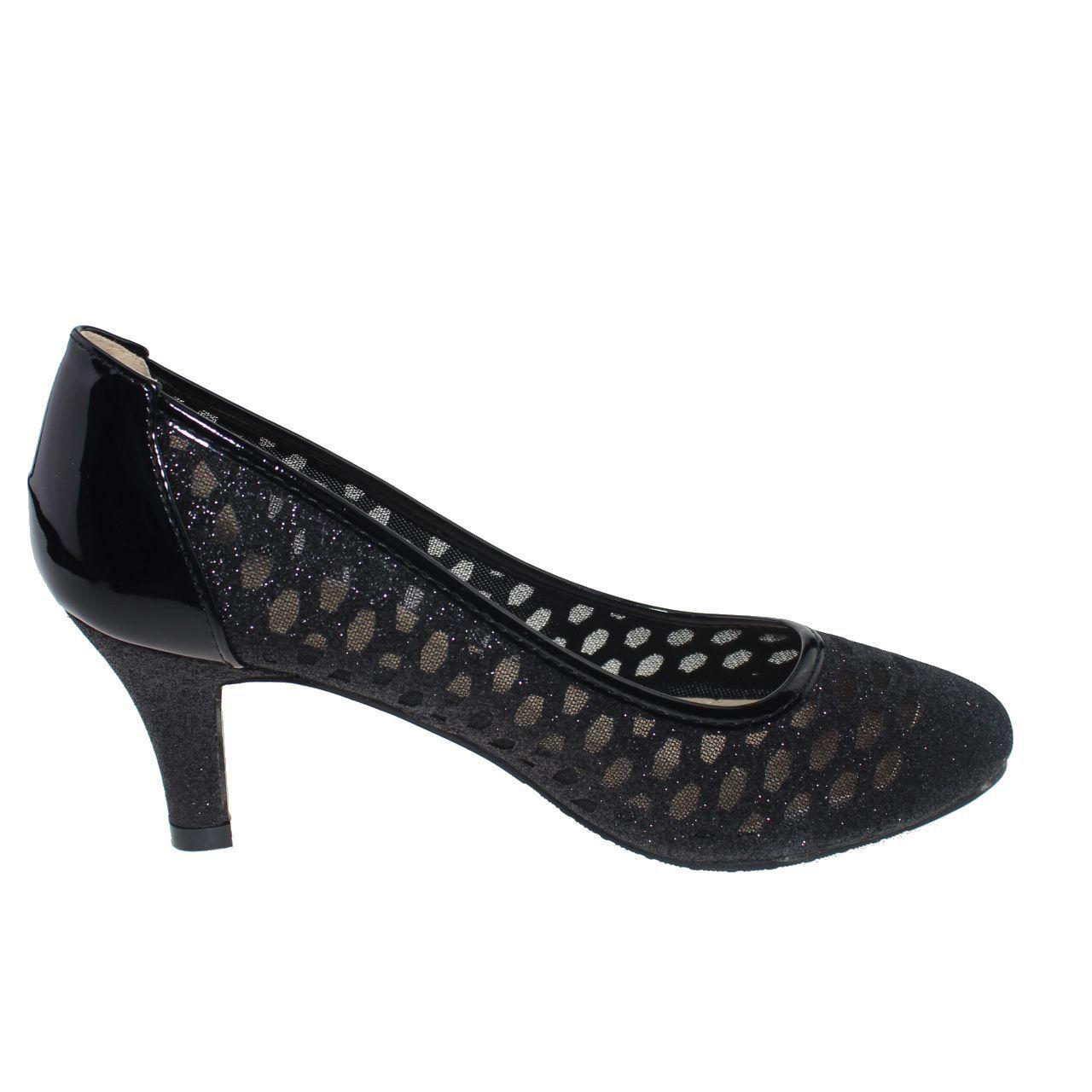 Zapato Negro Vía Franca Mujer-1