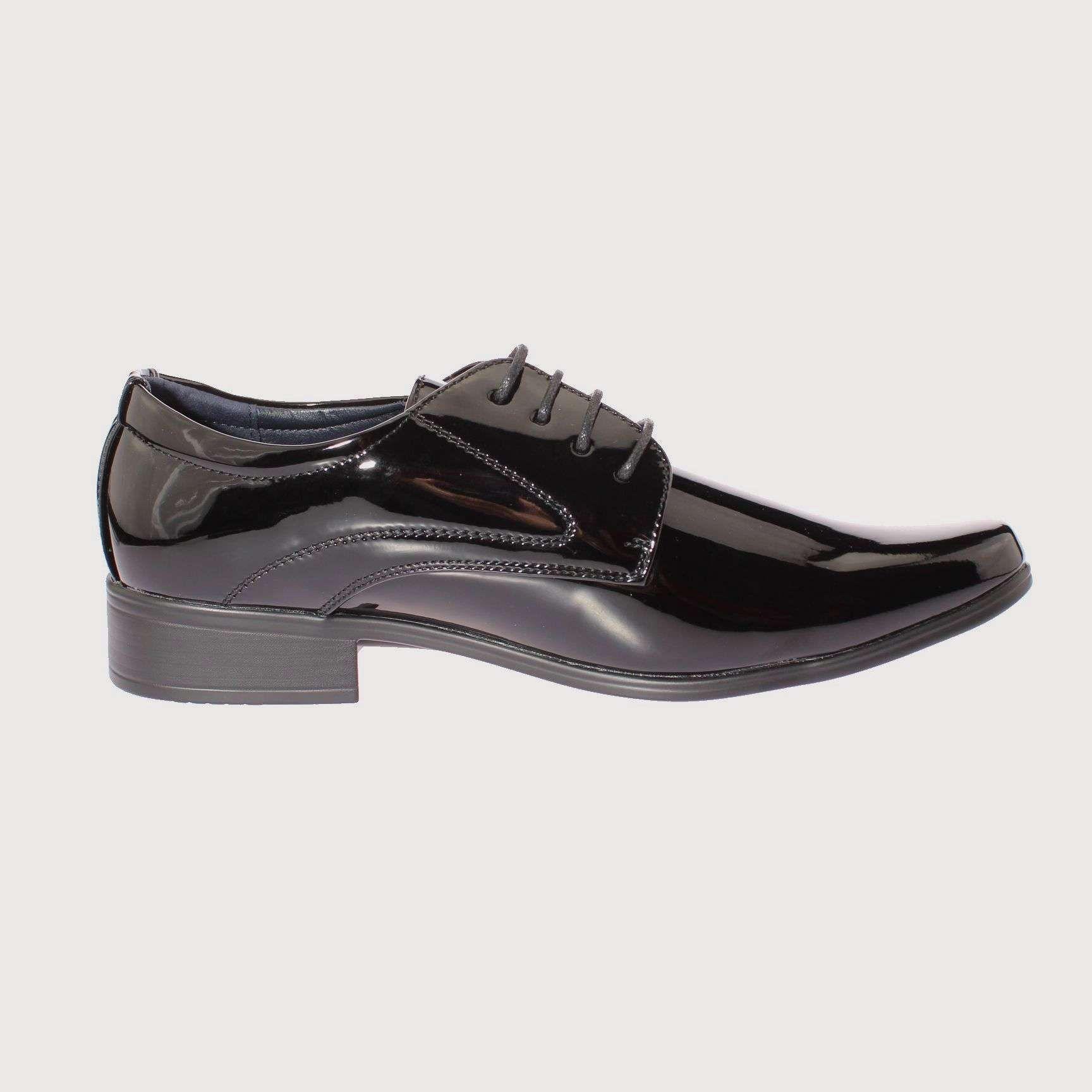 Zapato Negro Vía Franca Hombre Art: 8SRA3BLACK-3