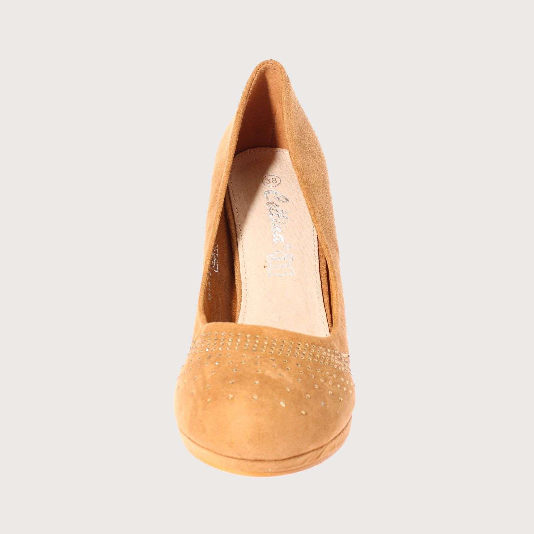 Zapato Café Claro Vía Franca Mujer Art: 5G1419CAMEL-2