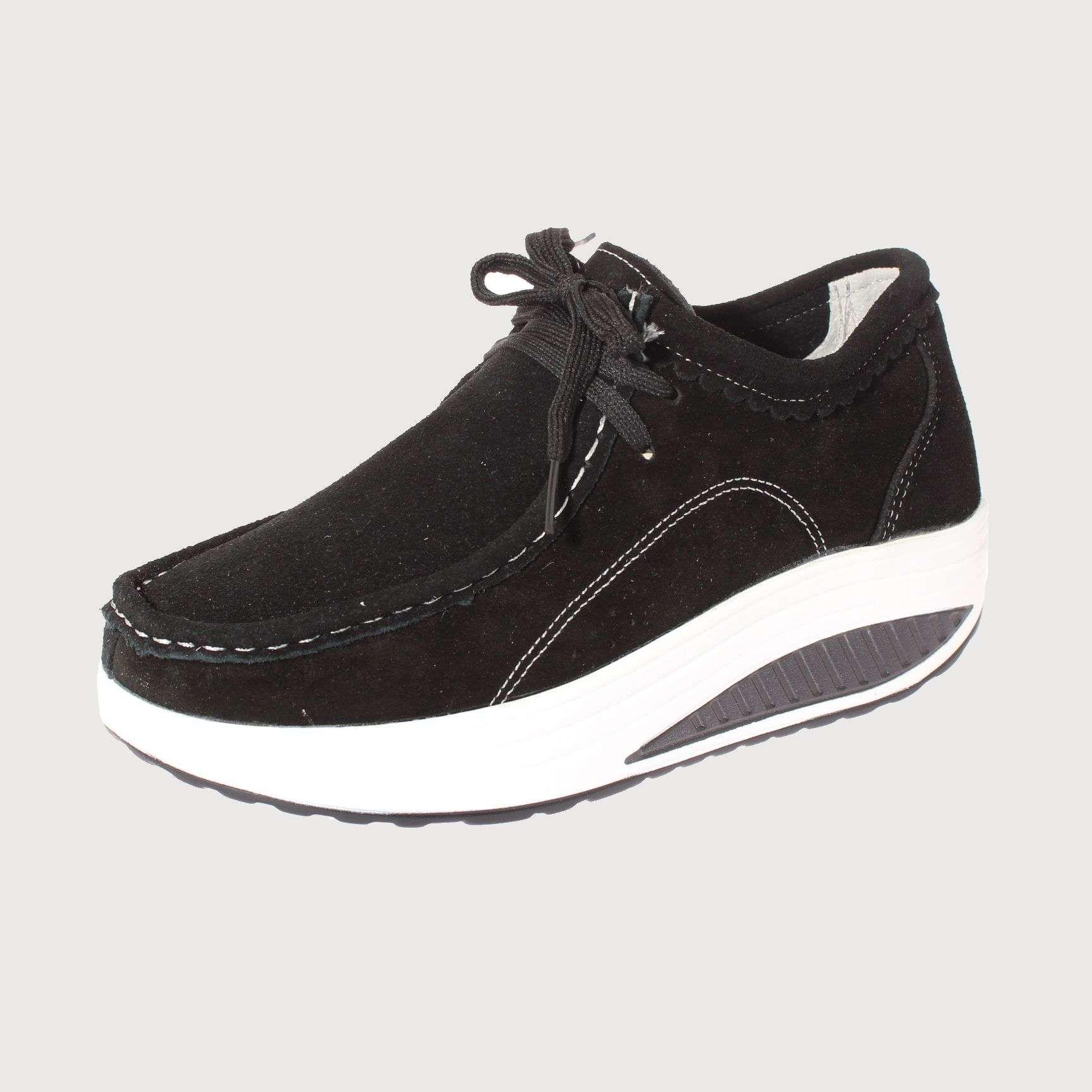 Mocasín confort Negro Vía Franca Mujer Art: 52110B31156BLACK-1