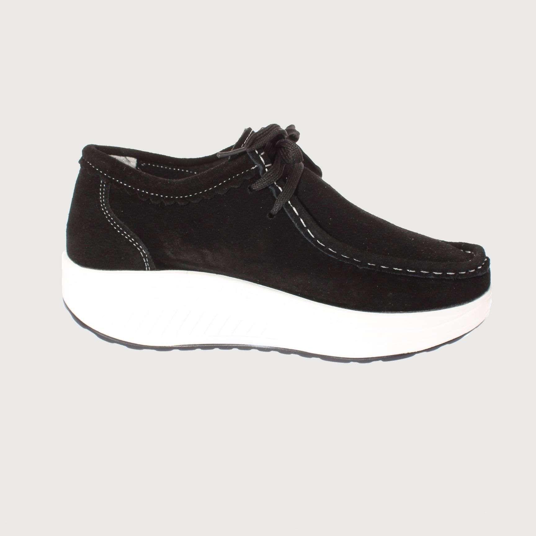Mocasín confort Negro Vía Franca Mujer Art: 52110B31156BLACK-3