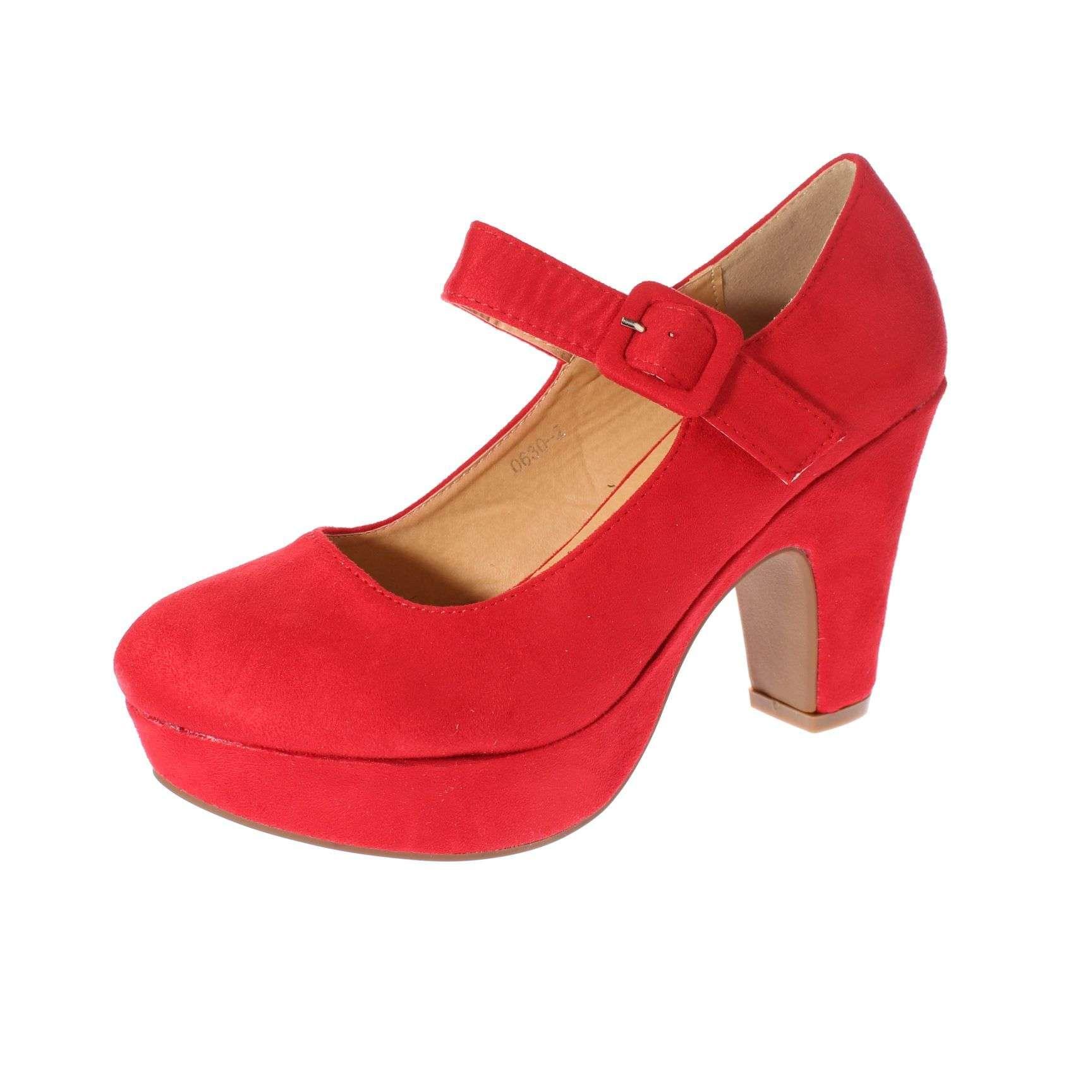 Zapato Rojo Vía Franca Mujer Art: 506302RED-0