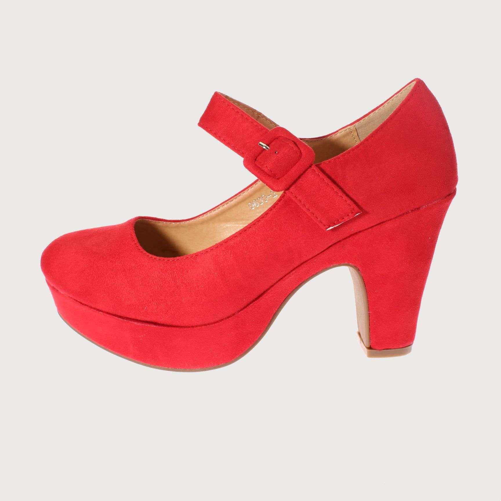 Zapato Rojo Vía Franca Mujer Art: 506302RED-1
