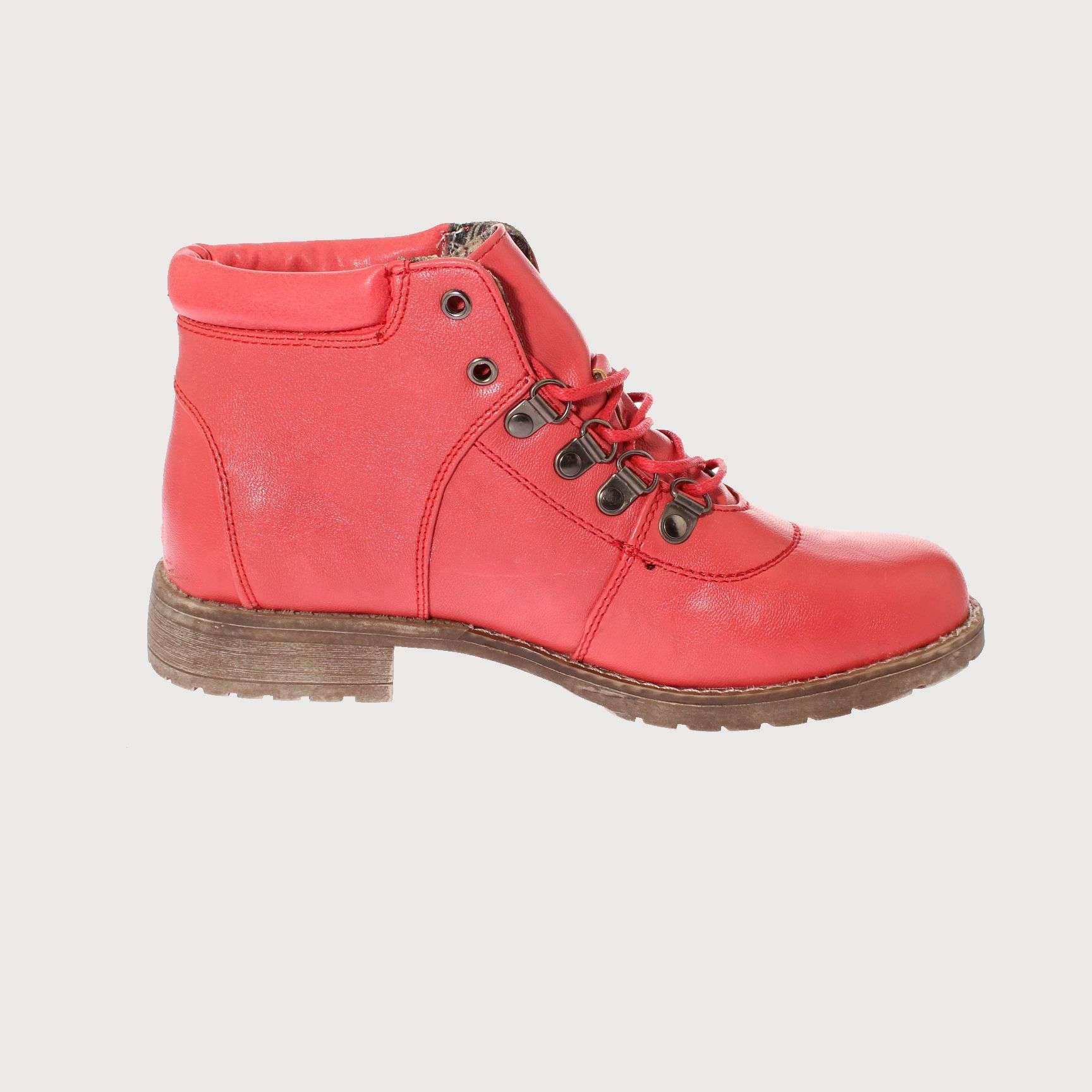Botín Rojo Vía Franca Mujer Art: 5RC13614RED-3