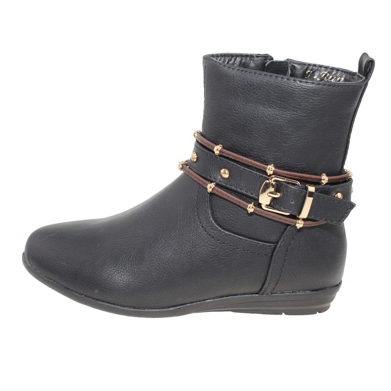 Bota Negro Vía Franca Niña-2