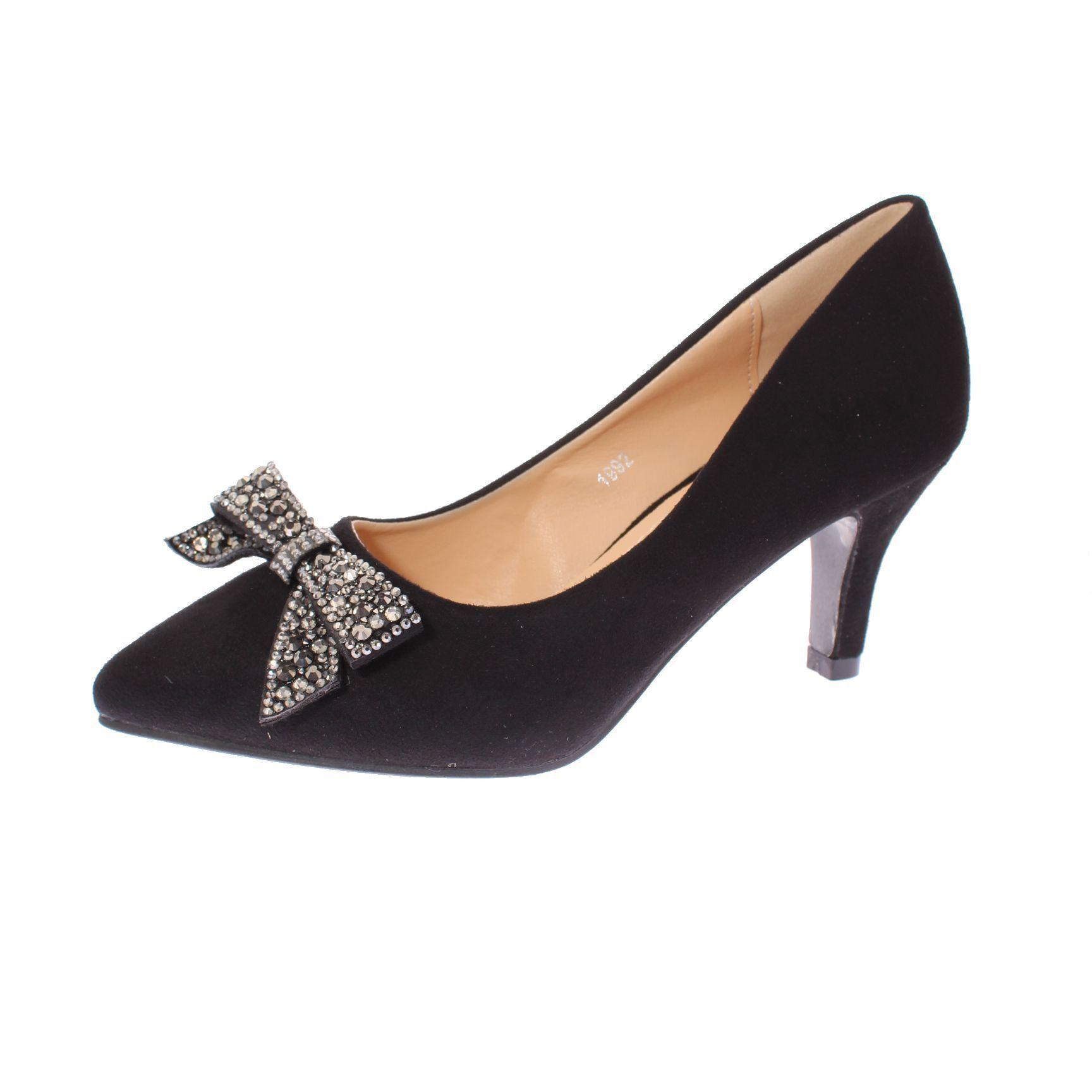 Zapato taco Negro Vía Franca Mujer-0