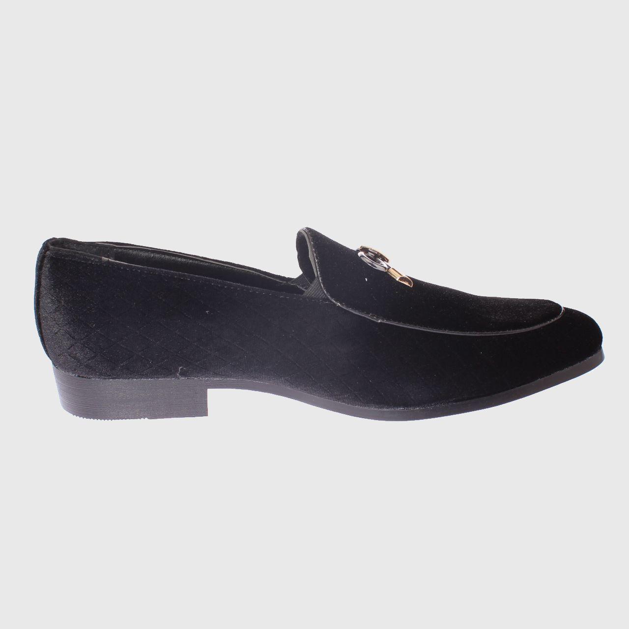 Mocasín Negro Vía Franca Hombre-3