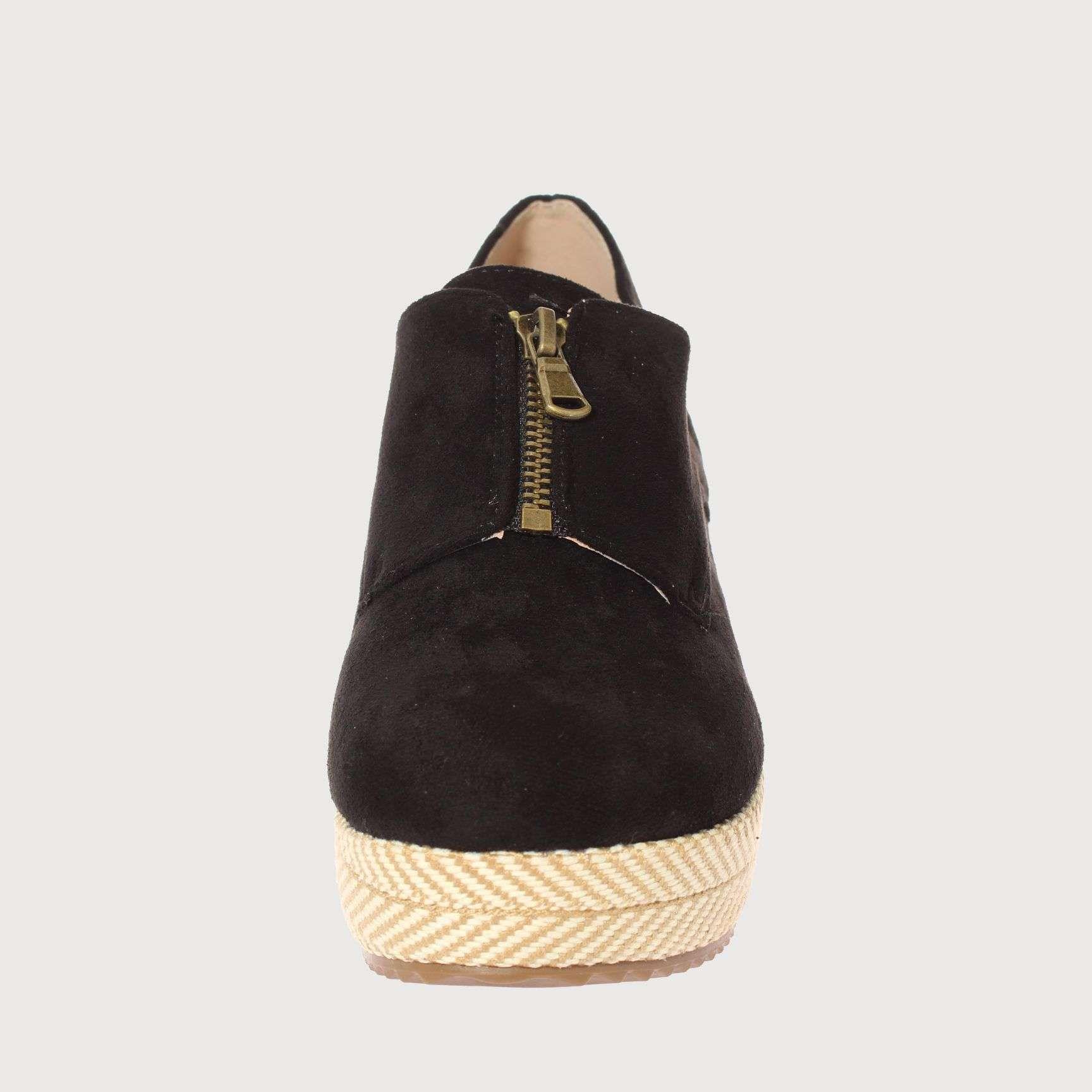 Zapato Negro Vía Franca Mujer Art: 5YH7BLACK-2