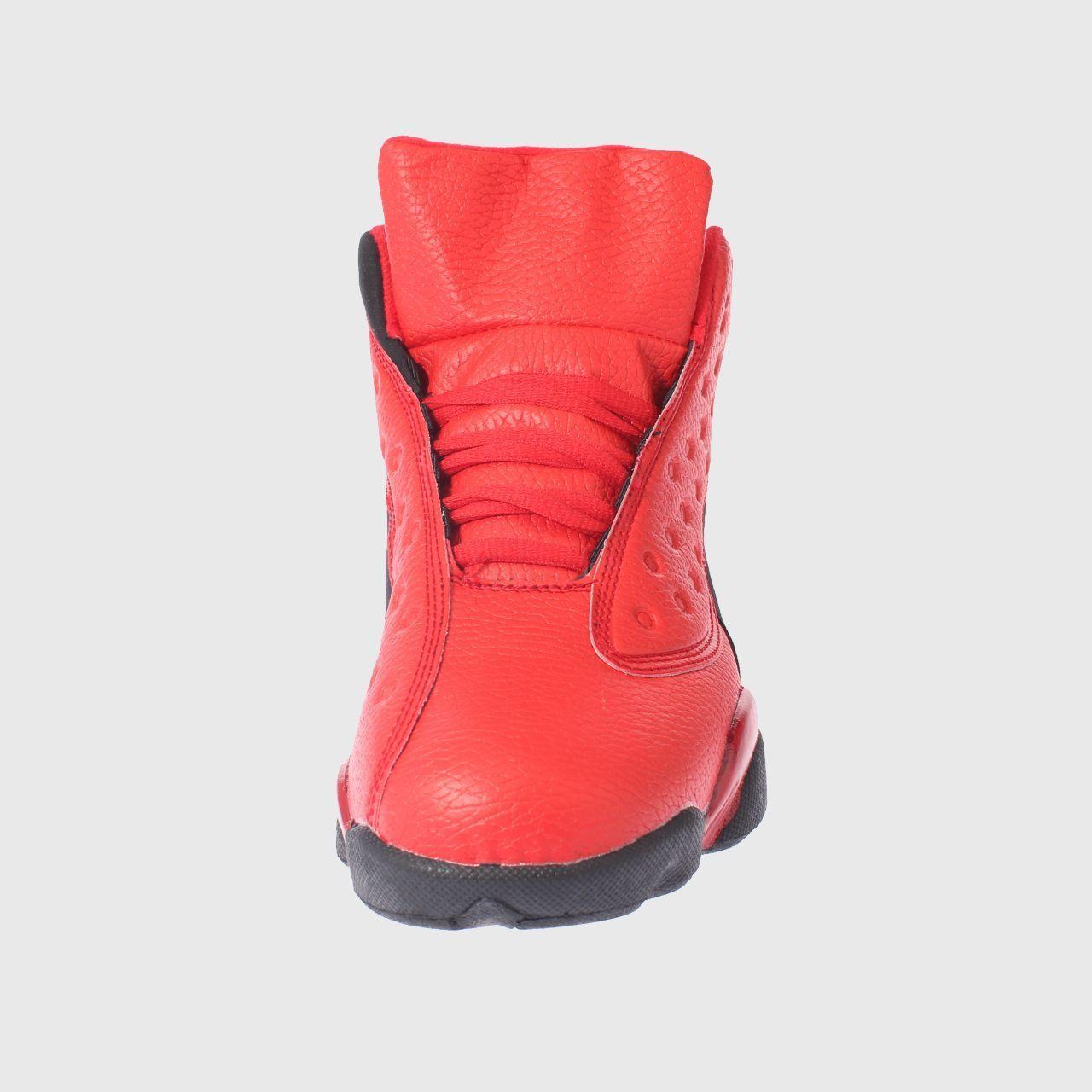 Zapatilla Caña Rojo Vía Franca Hombre-2