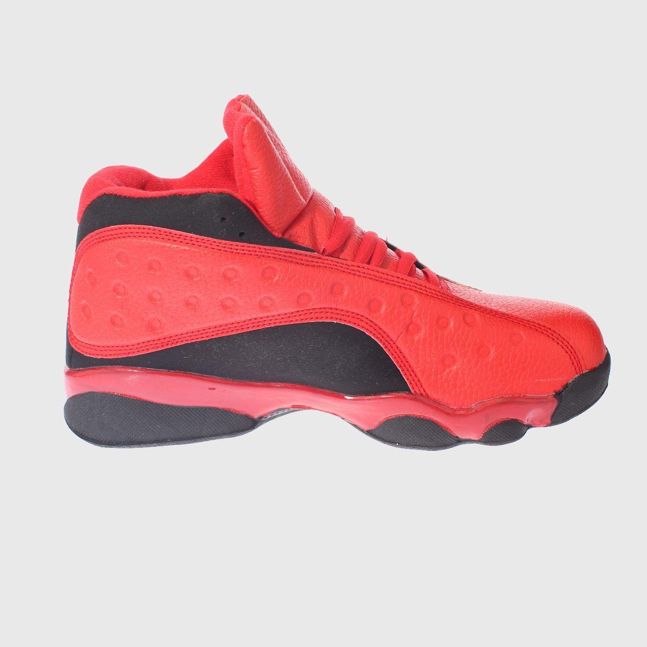 Zapatilla Caña Rojo Vía Franca Hombre-3