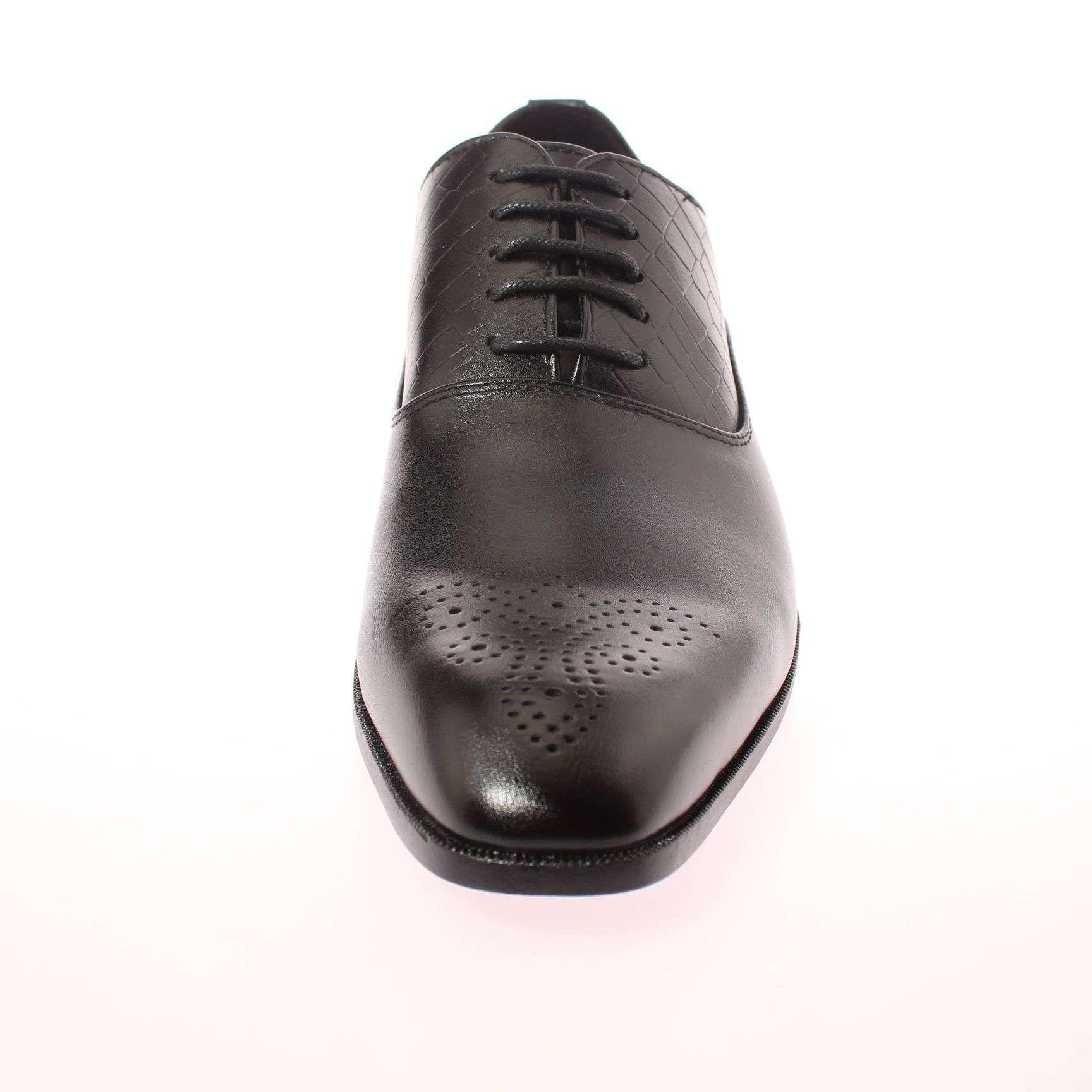 Zapato Negro Vía Franca Hombre Art: 8ZSL10050BBLACK-2