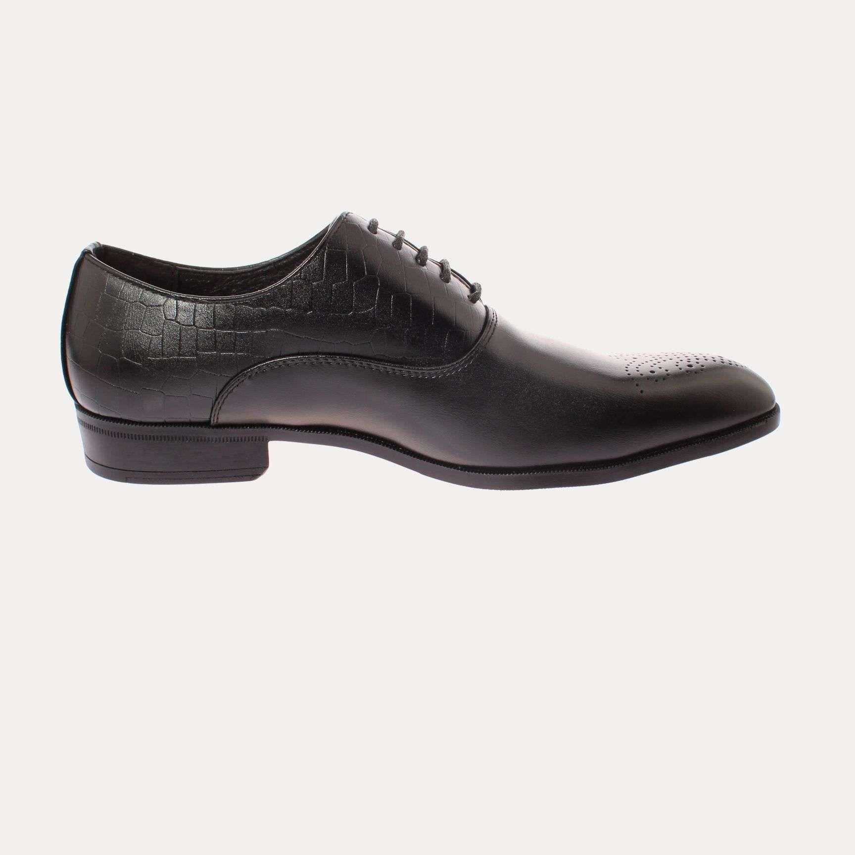 Zapato Negro Vía Franca Hombre Art: 8ZSL10050BBLACK-3
