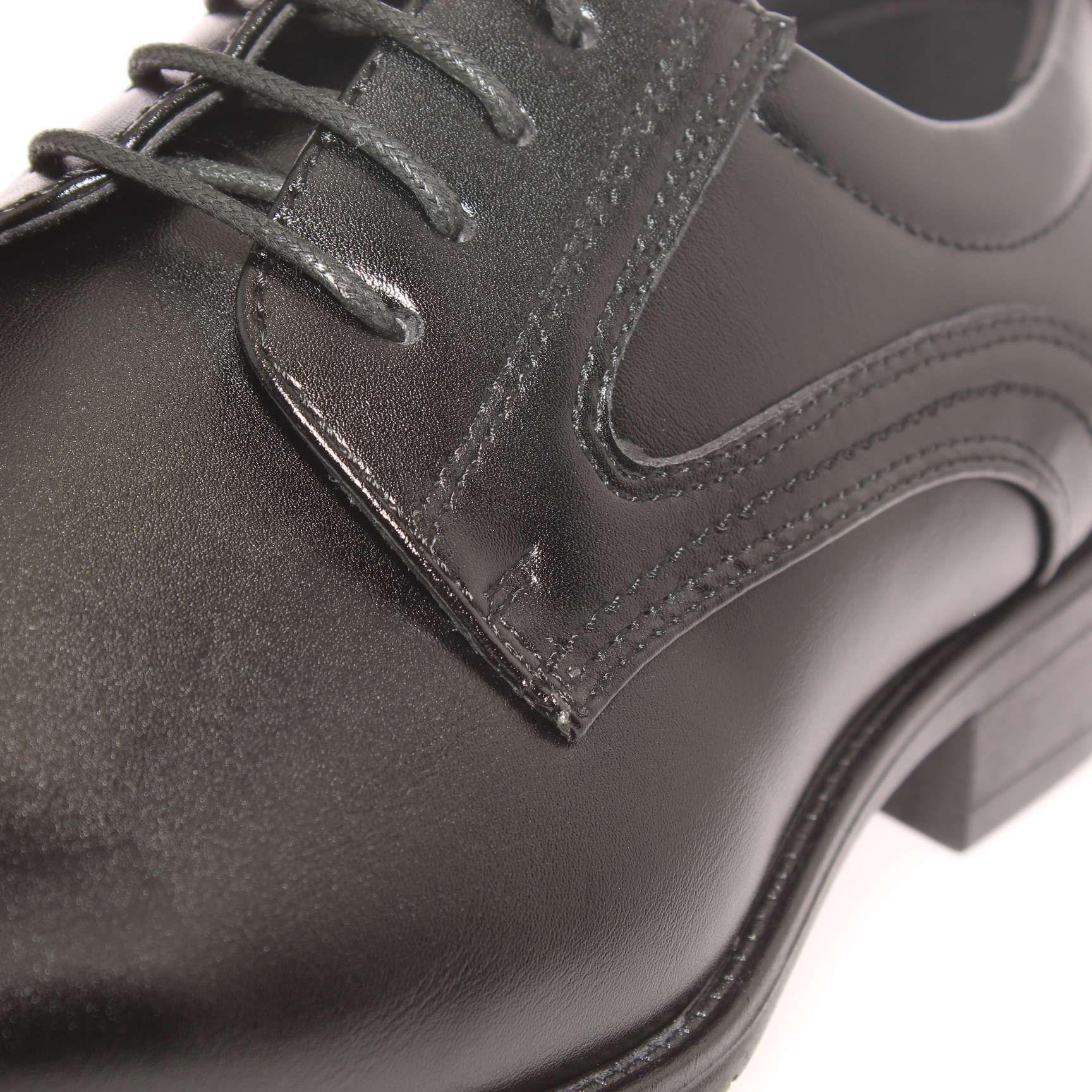 Zapato Negro Vía Franca Hombre Art: 8PLX10640BLACK-4