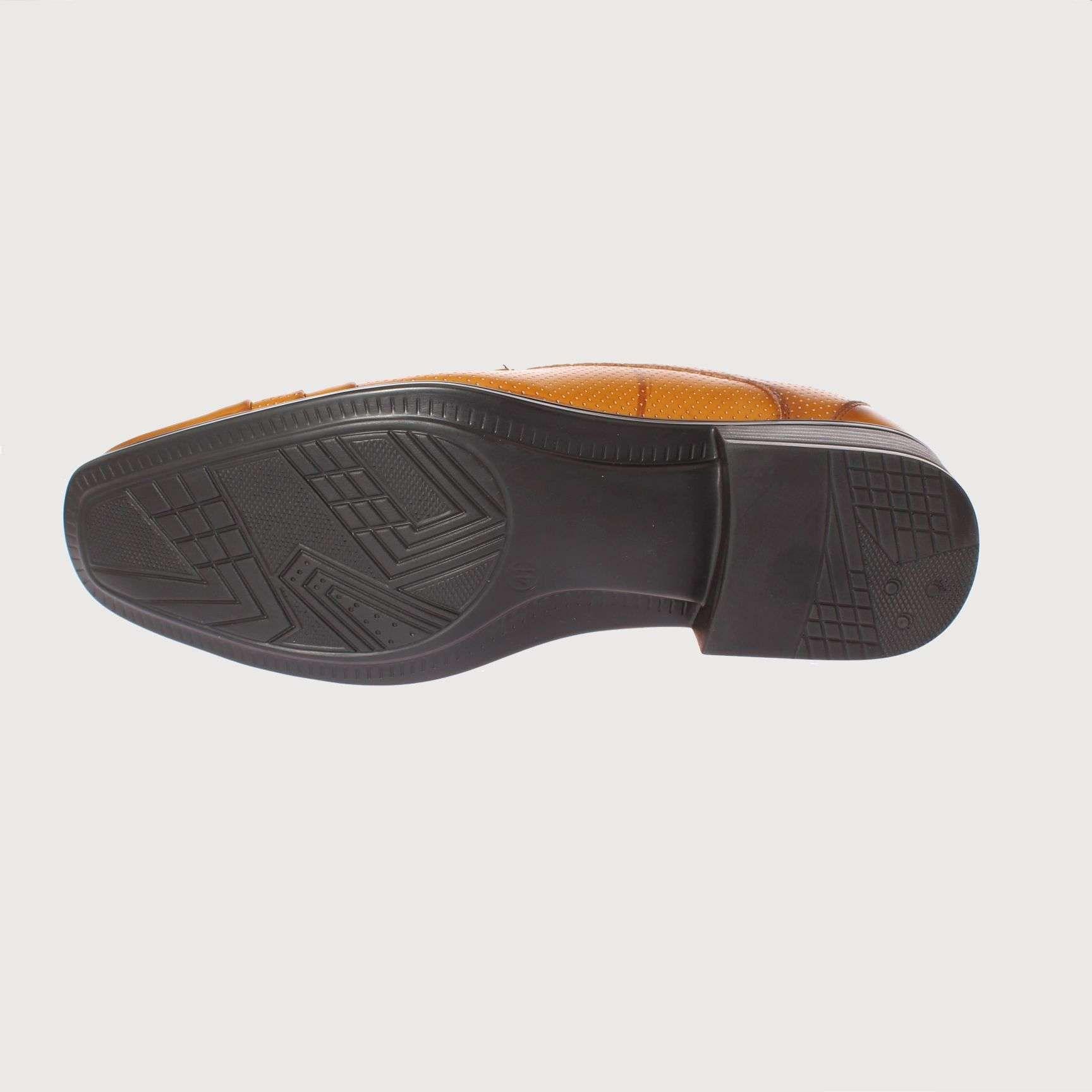 Zapato Café Vía Franca Hombre Art: 8SRA1BROWN-2