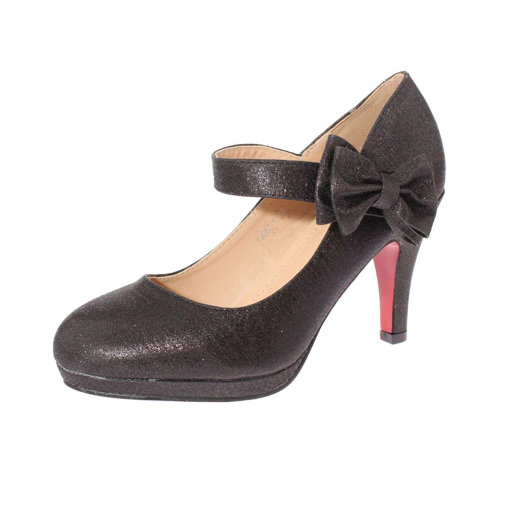 Zapato Fiesta Negro Vía Franca Mujer Art: 5YJ0671BLACK-0