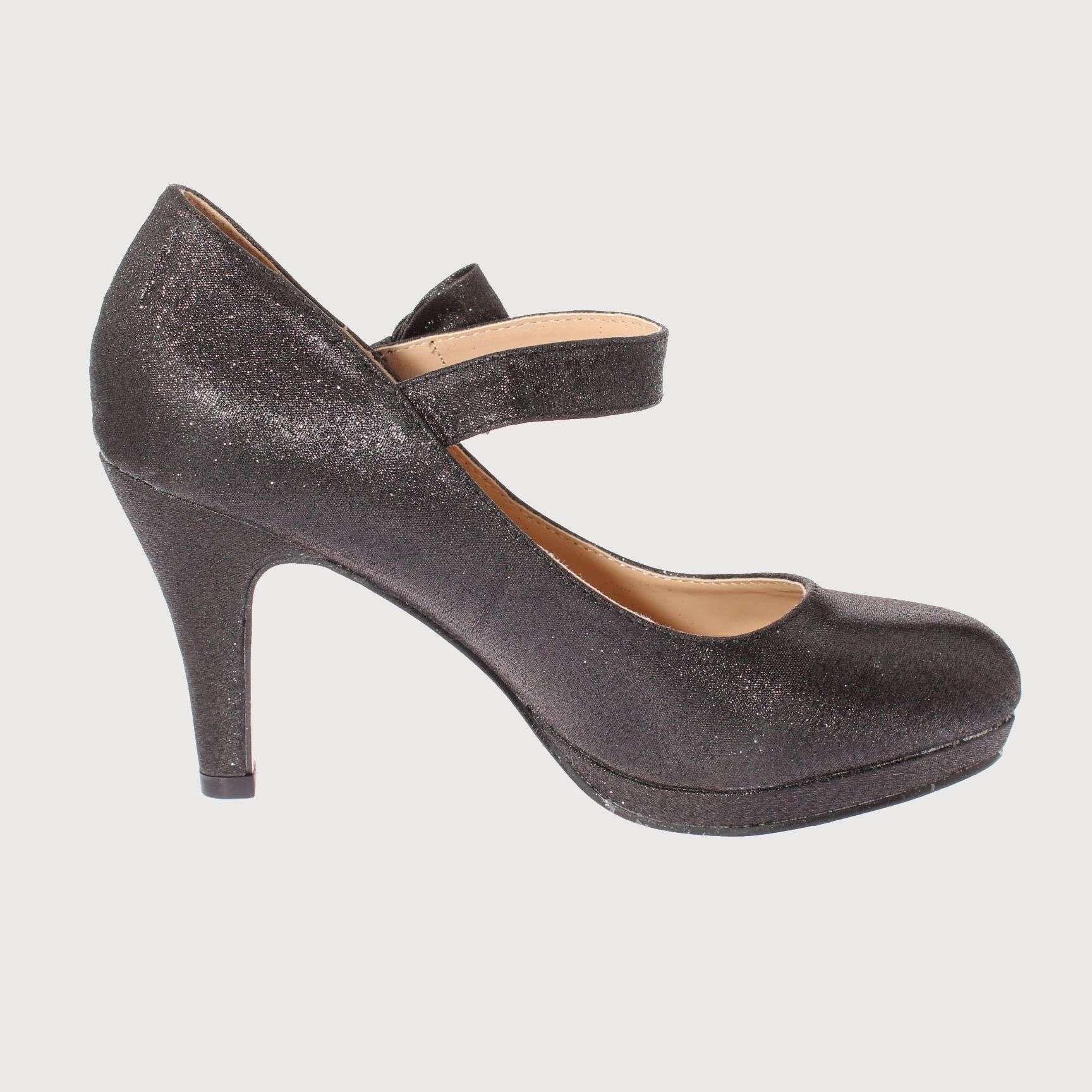 Zapato Fiesta Negro Vía Franca Mujer Art: 5YJ0671BLACK-3