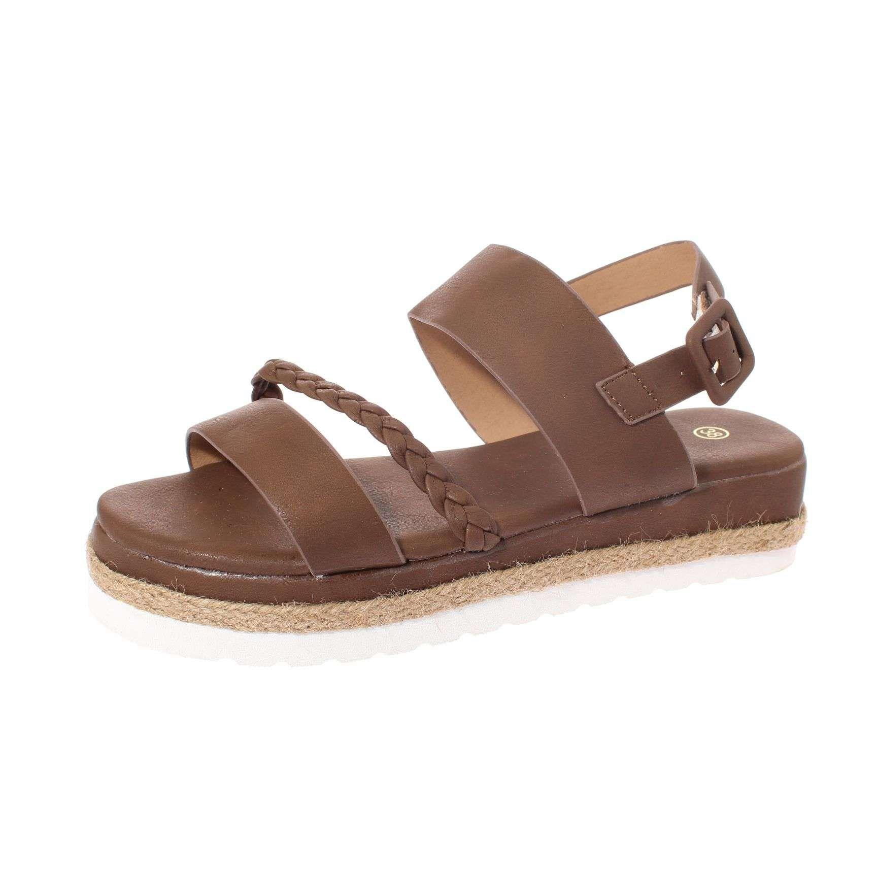 Sandalia Chocolate Vía Franca Mujer Art: 5211B31159CDDBROWN-0