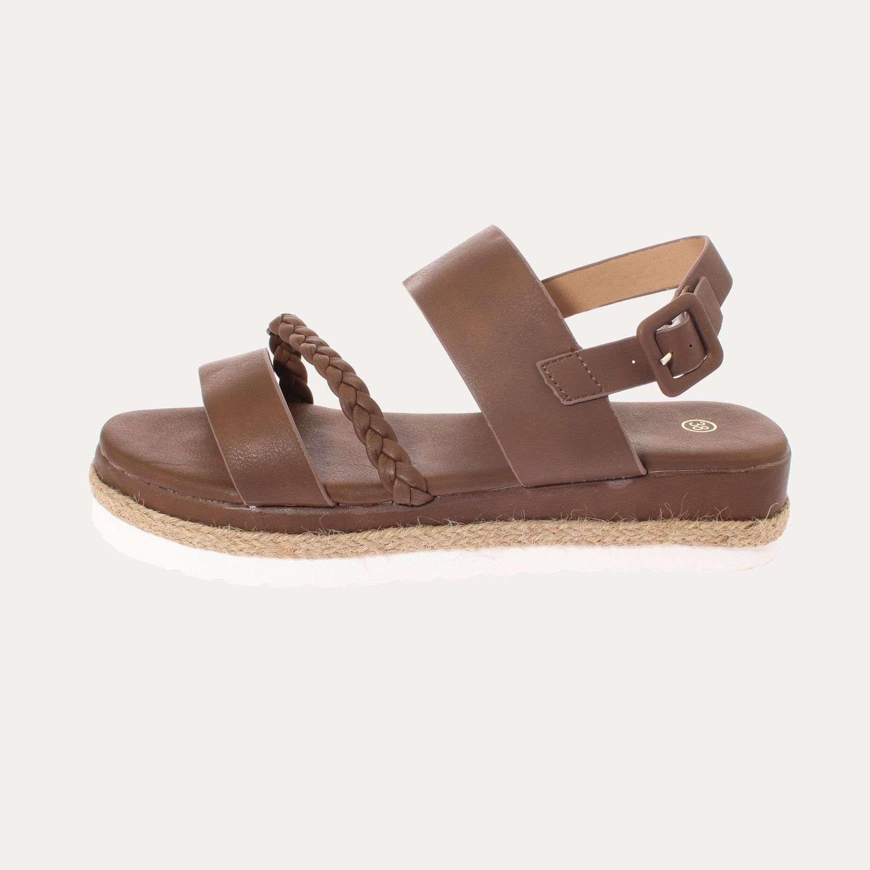 Sandalia Chocolate Vía Franca Mujer Art: 5211B31159CDDBROWN-1