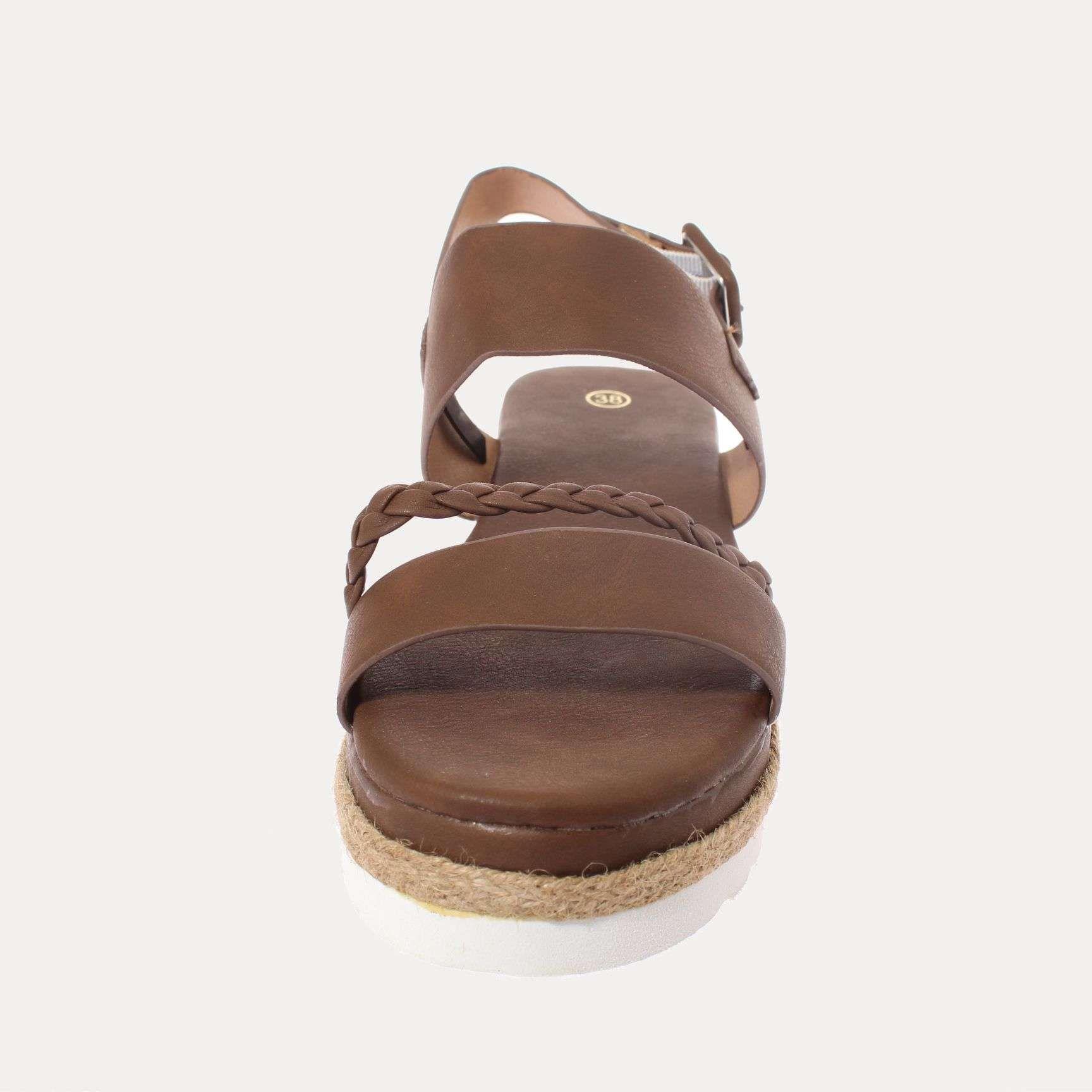 Sandalia Chocolate Vía Franca Mujer Art: 5211B31159CDDBROWN-2
