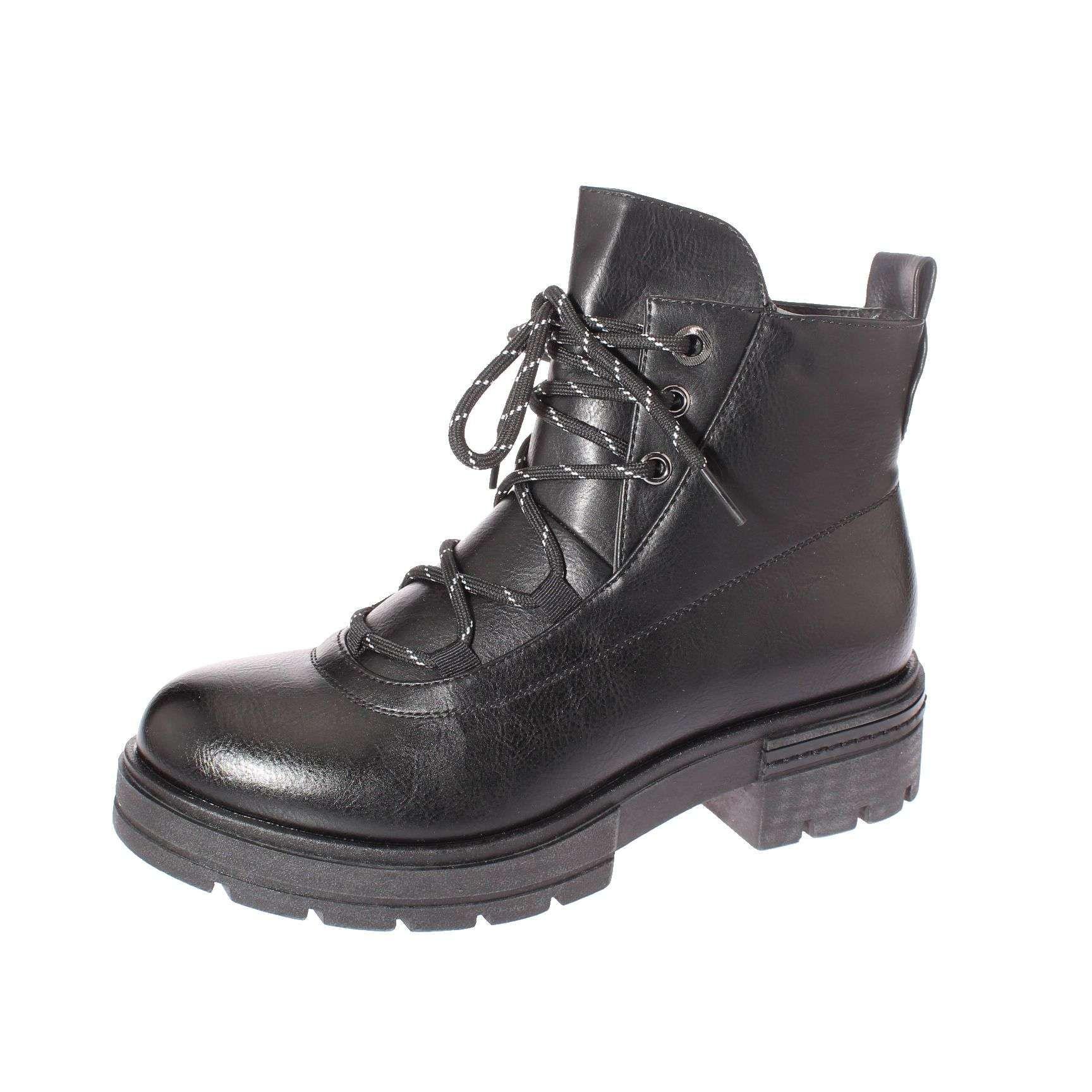 Botín Army Negro Vía Franca Mujer Art: 5QM2049BLACK-0