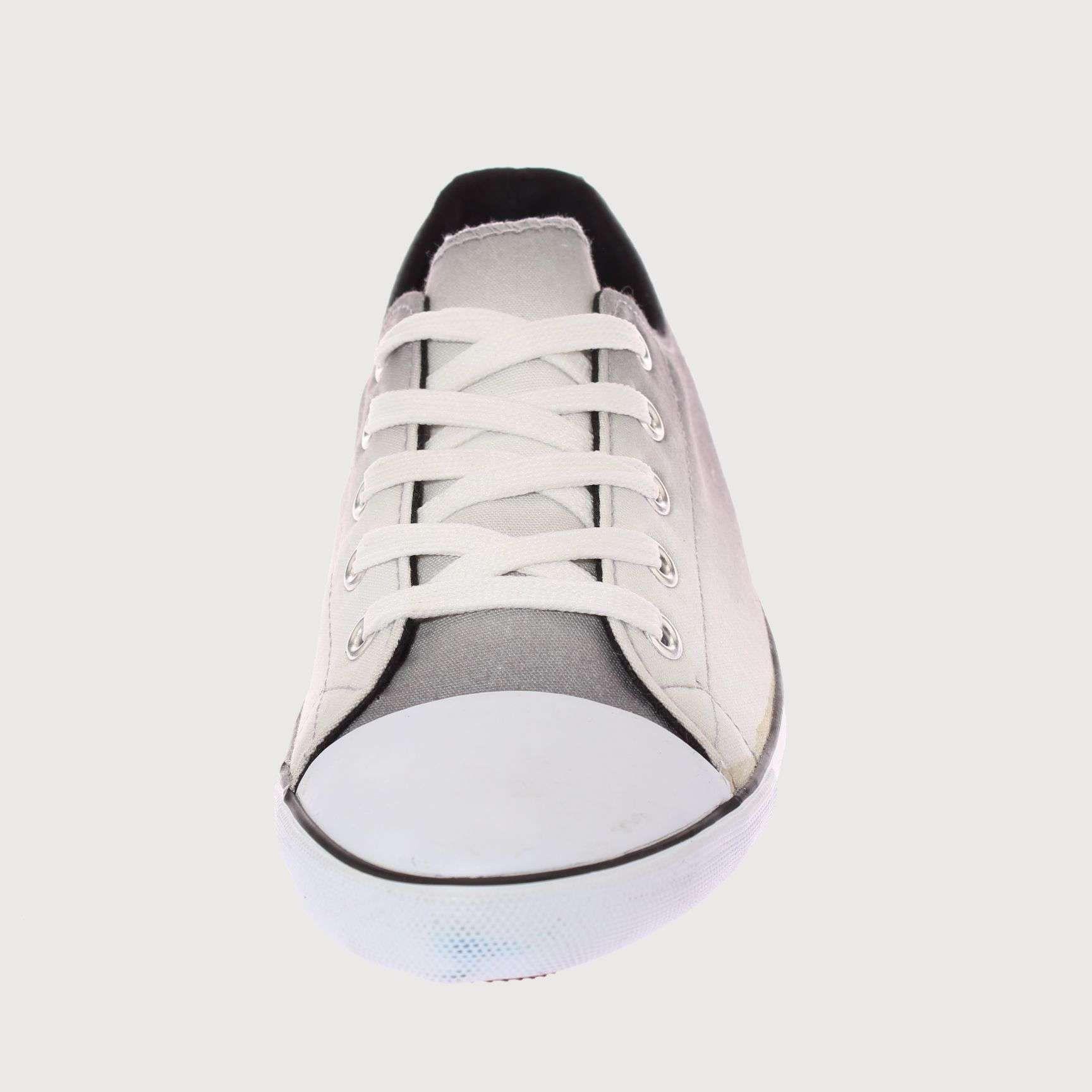 Zapatilla Lona Gris Vía Franca Mujer Art: 5DSCO1070GREY-2