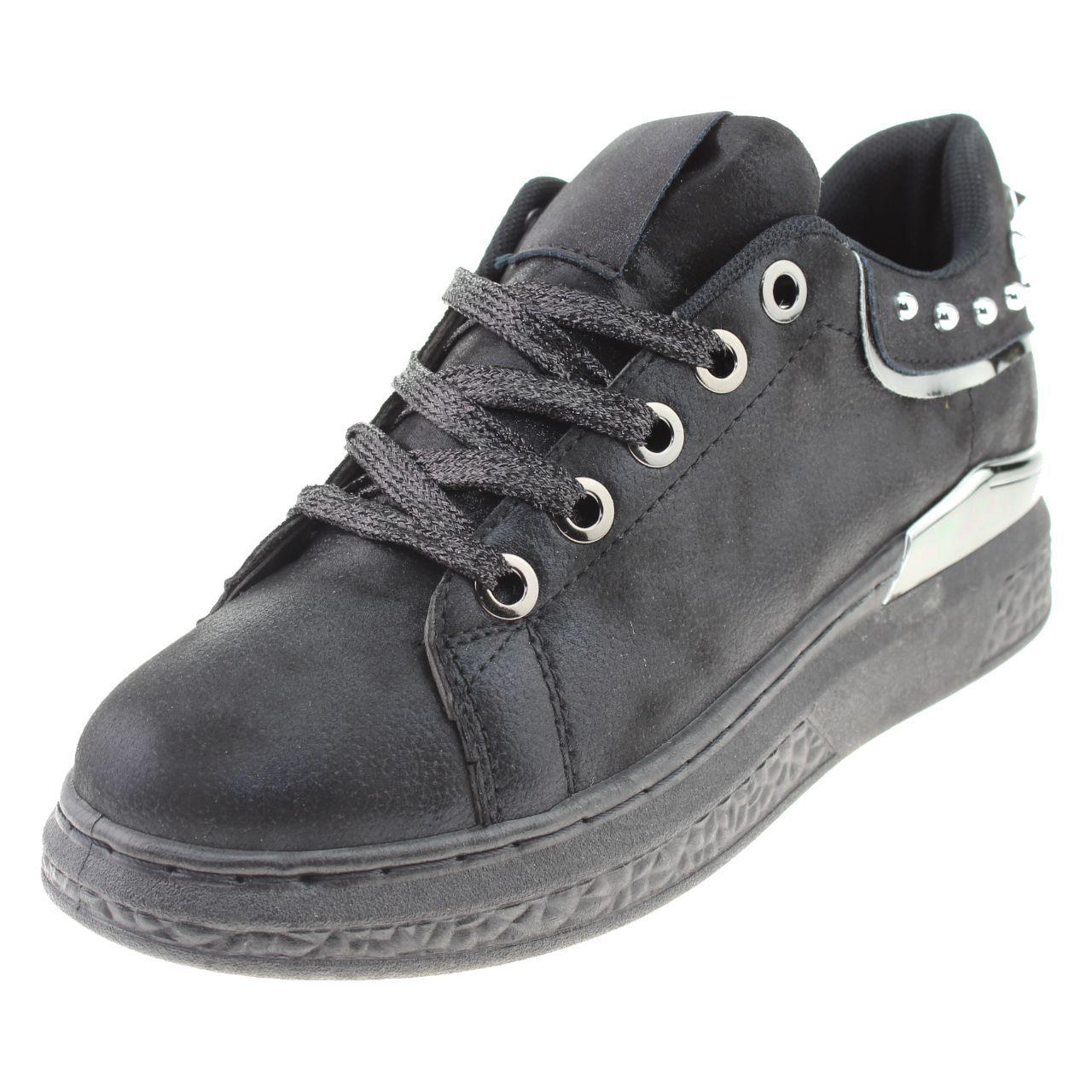 Zapatilla Mujer Negro Vía Franca Mujer-0