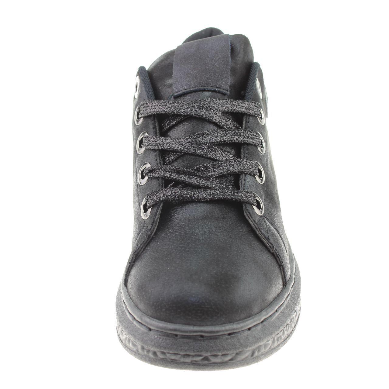 Zapatilla Mujer Negro Vía Franca Mujer-1