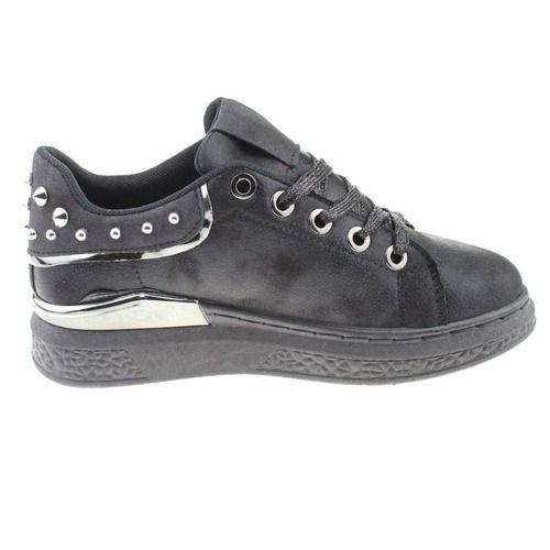 Zapatilla Mujer Negro Vía Franca Mujer-8