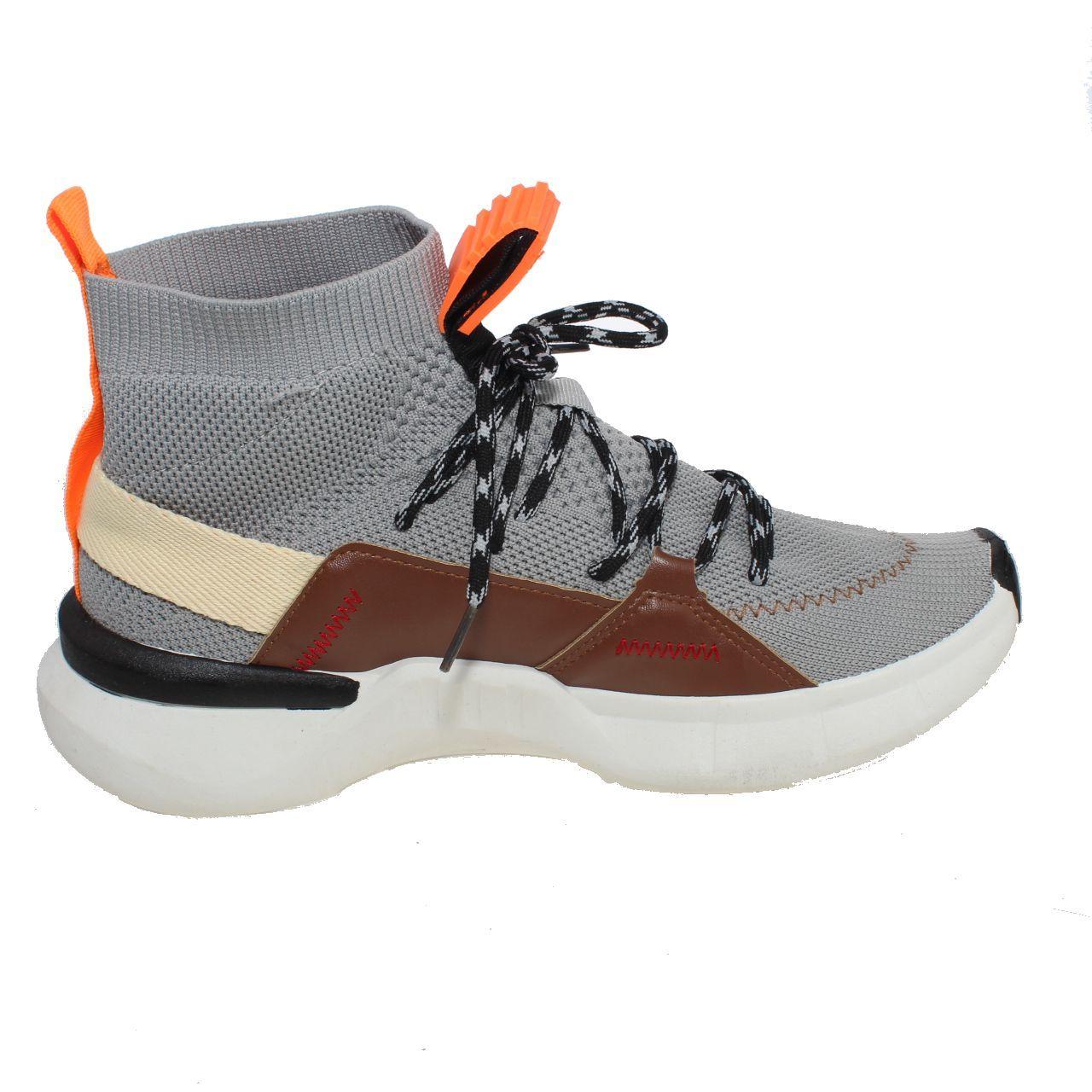 Zapatilla Gris Vía Franca Mujer-2