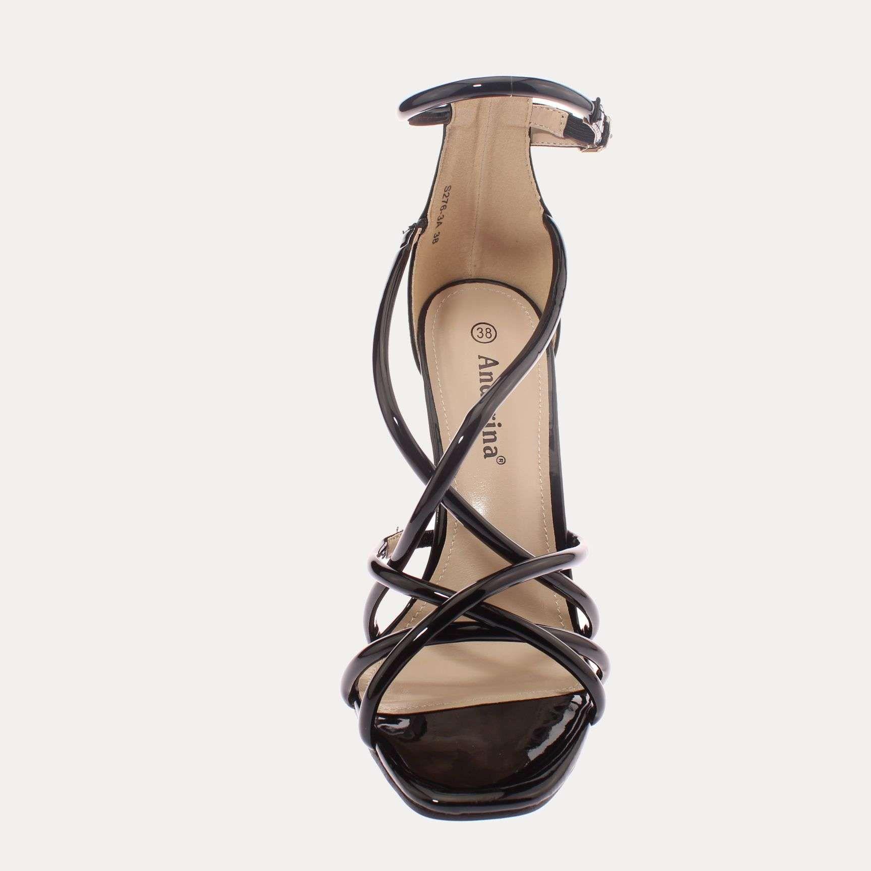 Zapato Tacón Negro Vía Franca Mujer Art: 5S273ABLACK-2