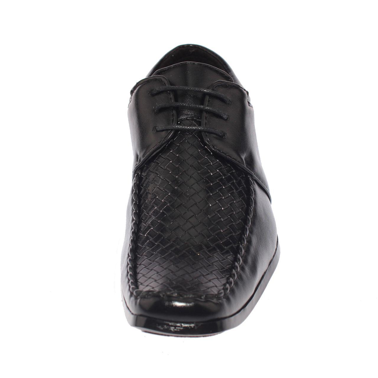 Zapato Formal Negro Vía Franca Hombre-2