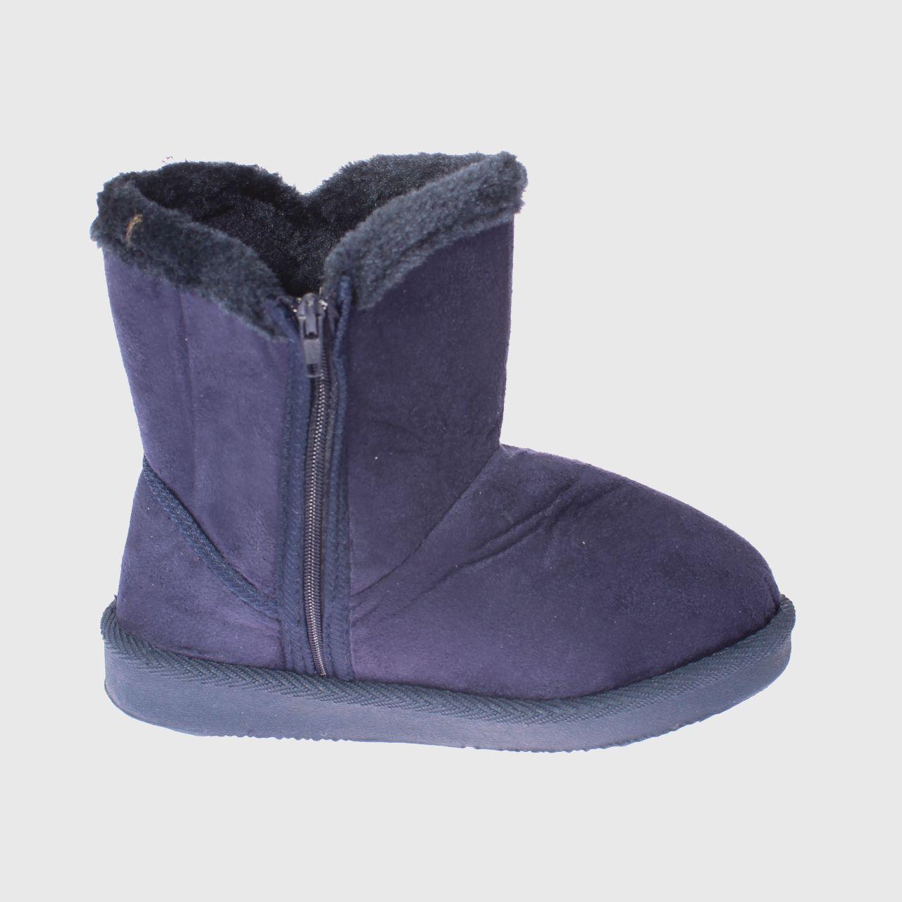 Bota descanso Azul Oscuro Vía Franca Niña-3